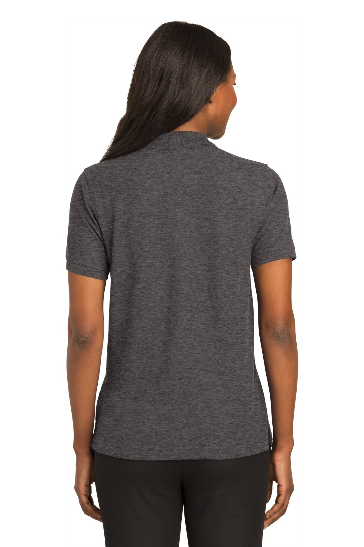 Port Authority L500 Charcoal Heather Gray