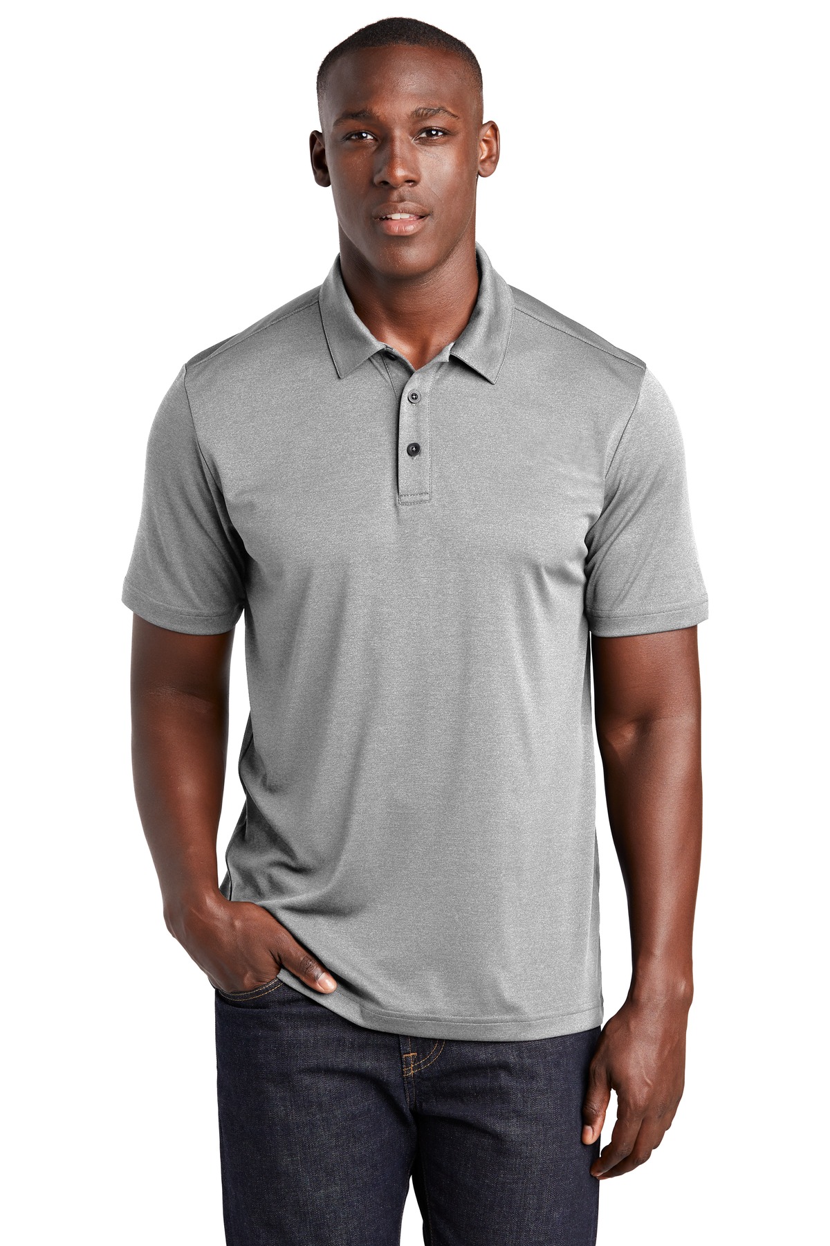 Sport-Tek ST467 Light Gray Heather