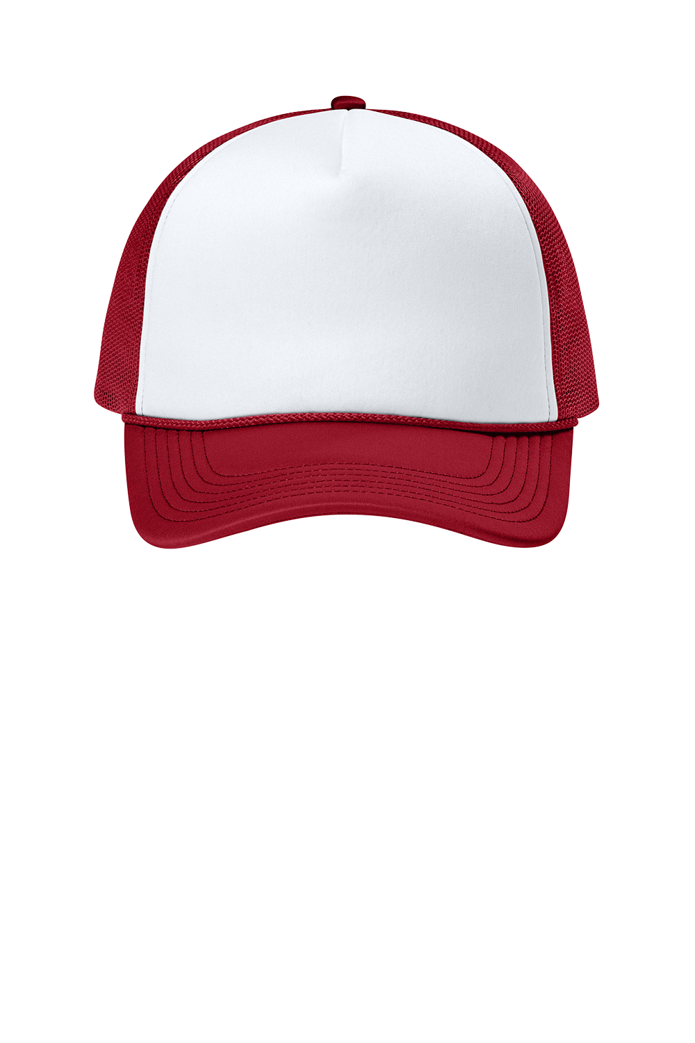 Port Authority C993J1 White/ Rich Red/ Rich Red