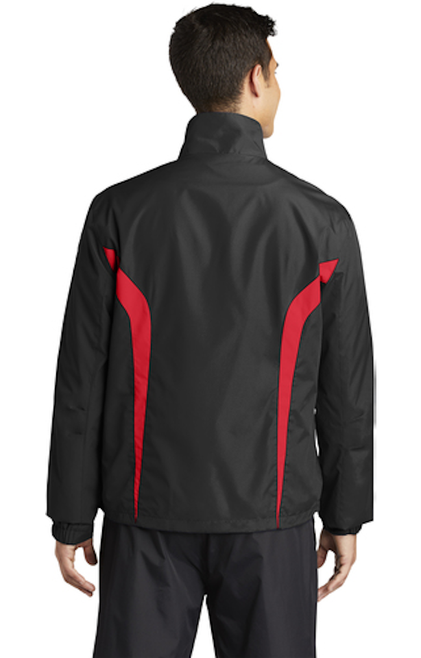☆人気☆【Rest&Recreation】☆RR RAGLAN JERSEY JACKE.T☆ Sport Tek Colorblock Raglan Jacket Jst60 Black / True Red