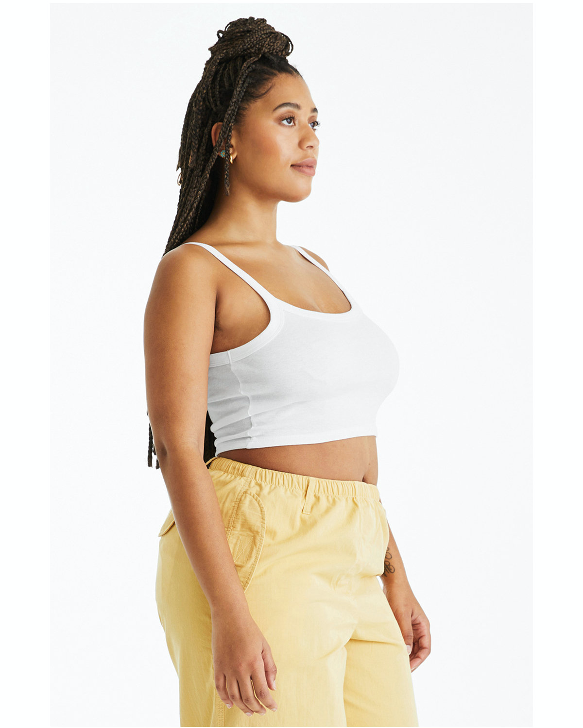 Bella + Canvas 1012BE Solid White Blend