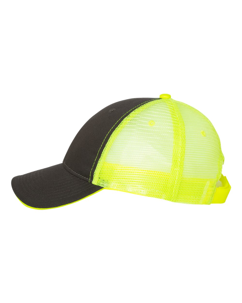Valucap S102 Charcoal / Neon Yellow