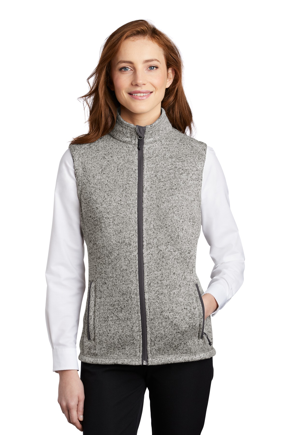 Port Authority L236 Gray Heather