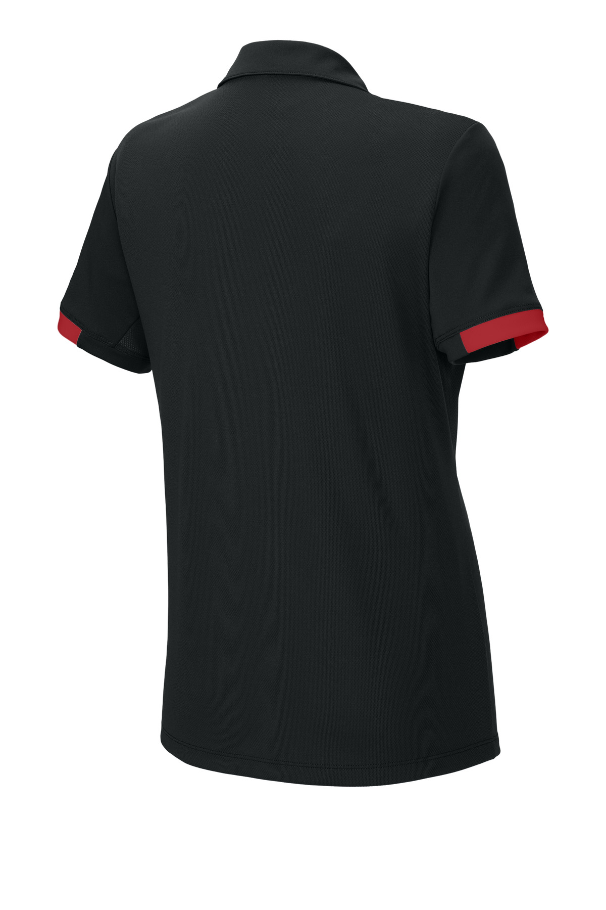 Sport-Tek LST444 Black/Deep Red