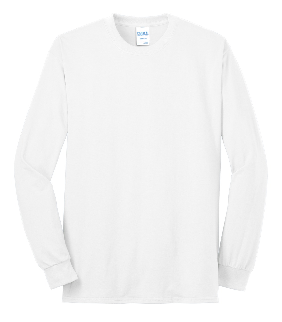 Port & Company PC55LS White