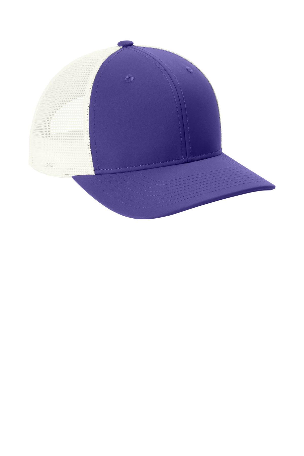 Sport-Tek STC46 Purple / White
