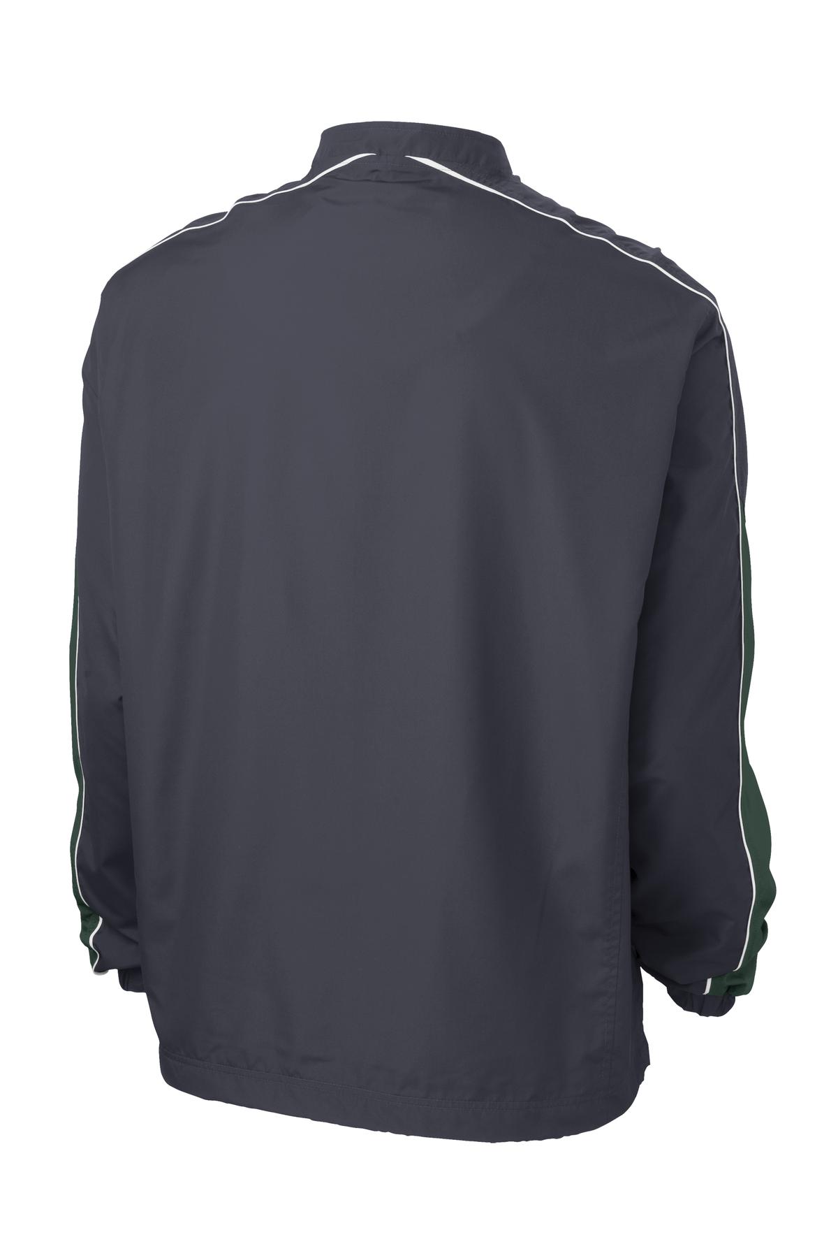 Sport-Tek JST64 Graphite Gray / Forest Green / White