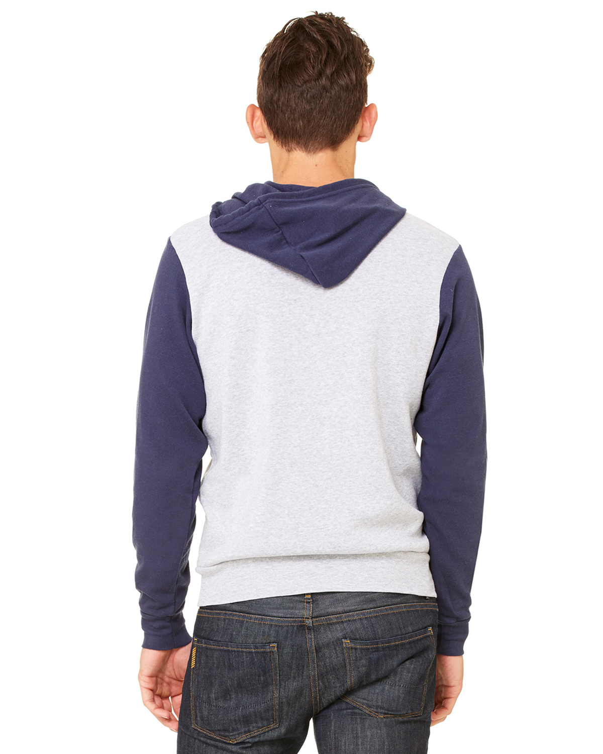 Bella + Canvas 3739 Heather Athletic / Navy