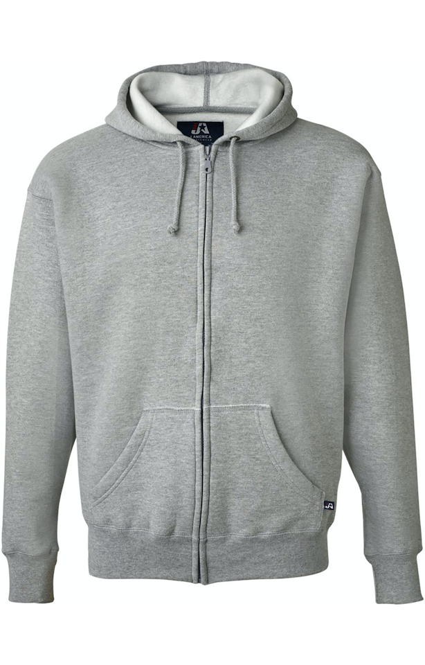 人気★DELIGHT J★BREEZE FLEECE TRACK OVRT-FIT HOODED ZIP-UP J America Unisex Premium Full Zip Fleece Hoodie Ja8821