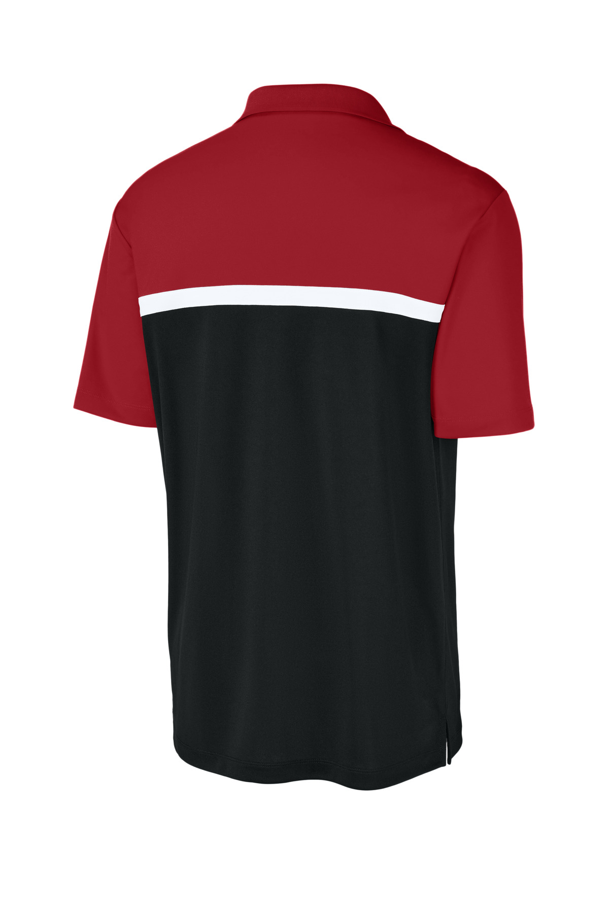 Sport-Tek ST741 Deep Red /Black/White
