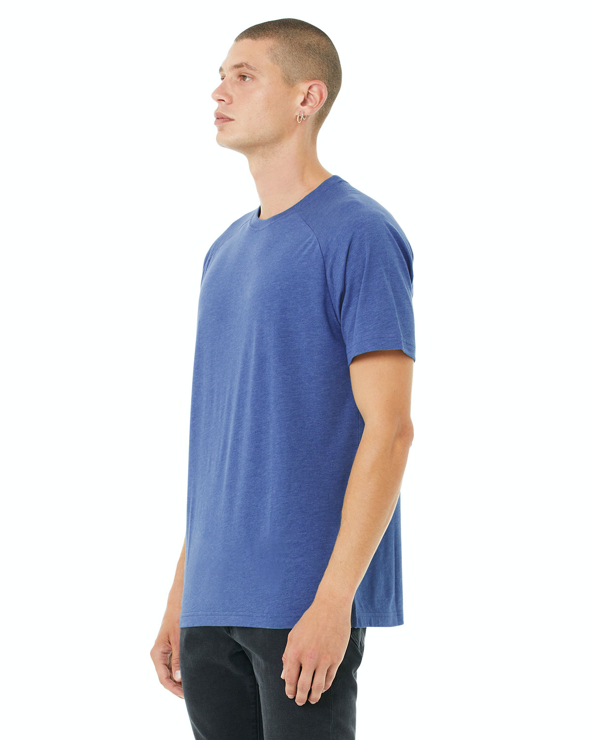 Bella + Canvas 3201 Heather True Royal