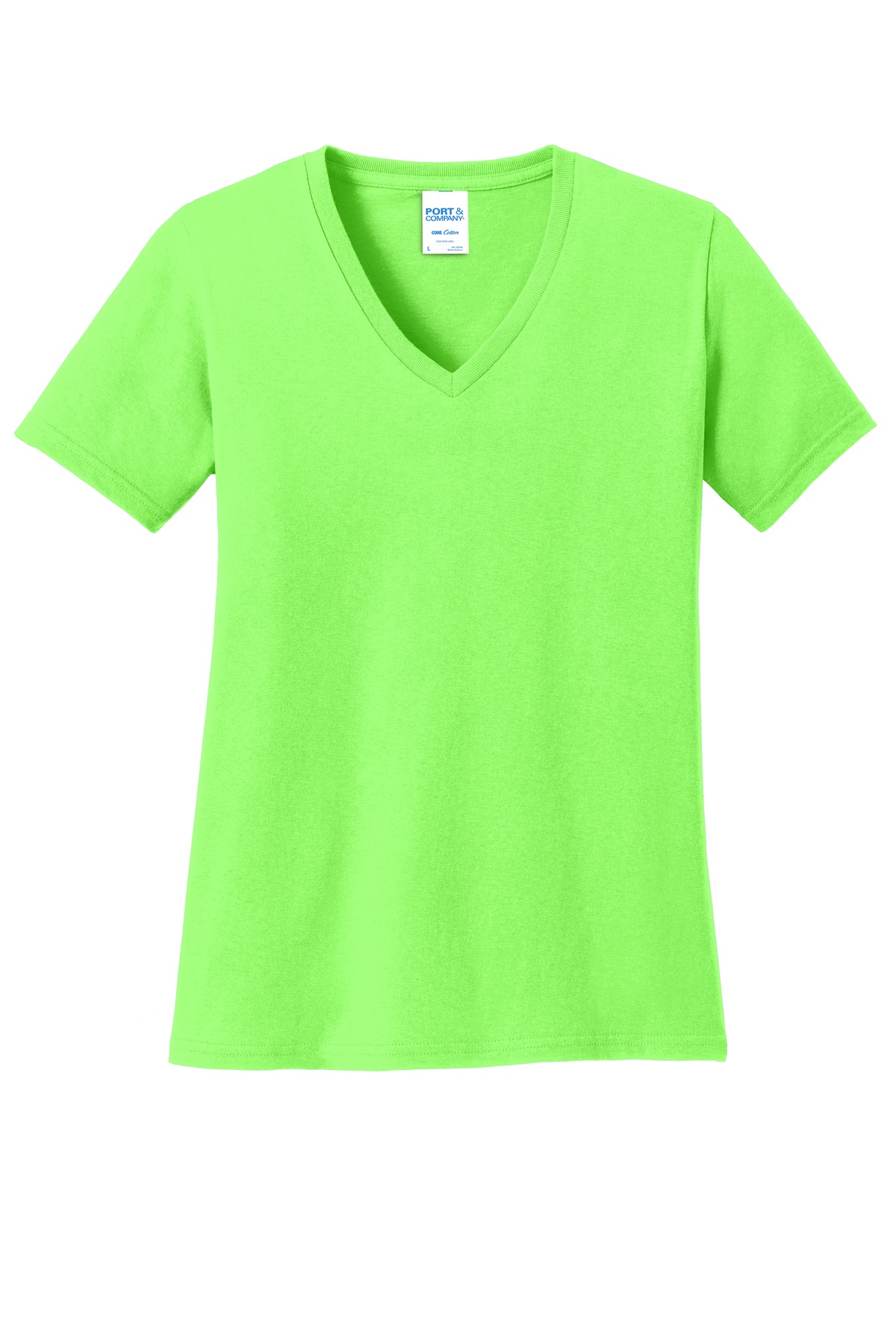 Port & Company LPC54V Neon Green