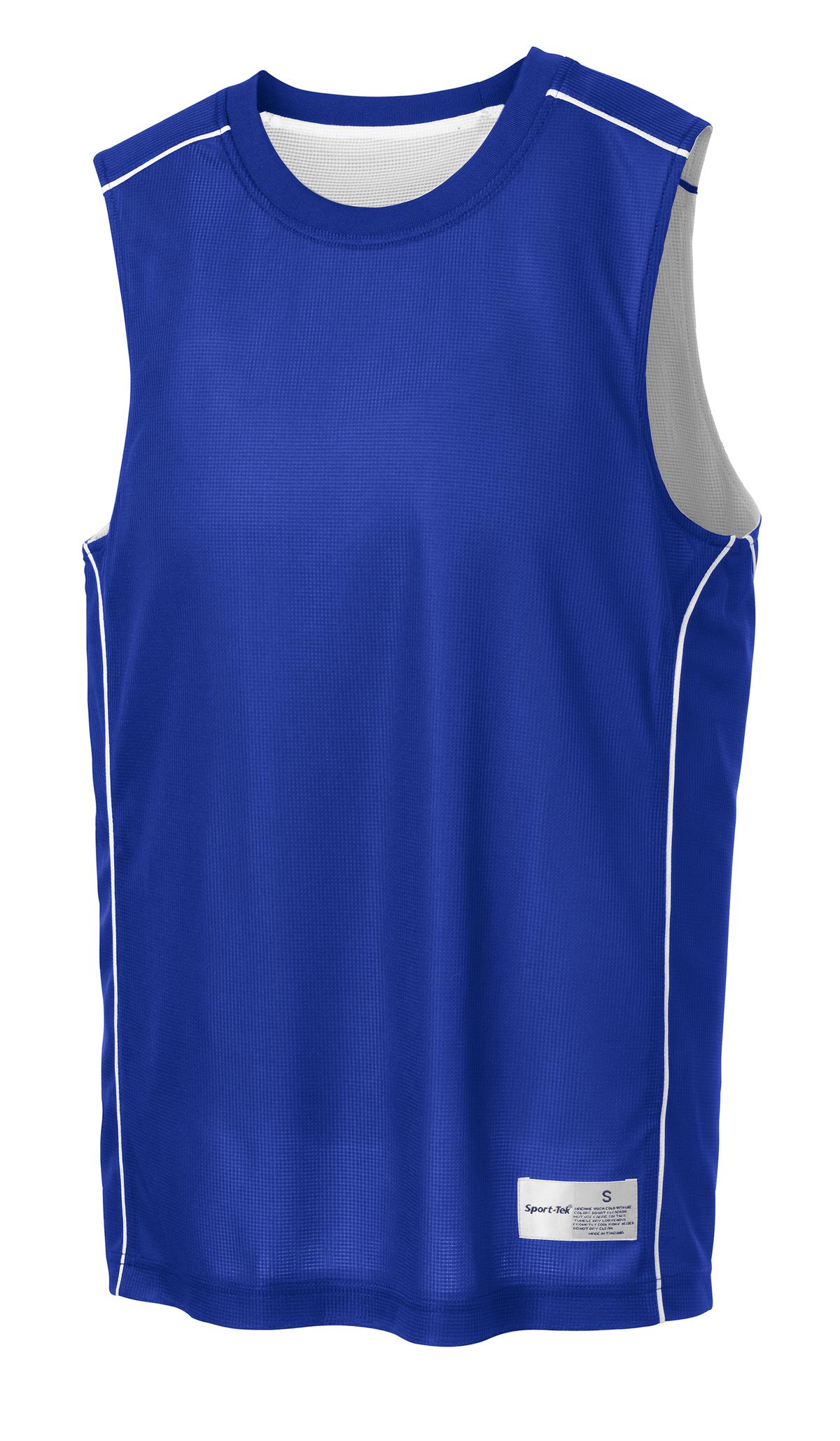 Sport-Tek T555 True Royal / White