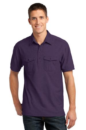Port Authority K557 Purple / Dr Blue Navy