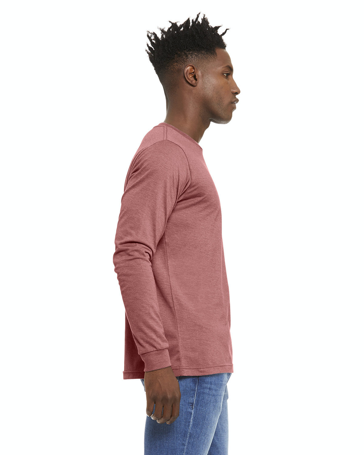 Bella + Canvas 3501CVC Heather Mauve