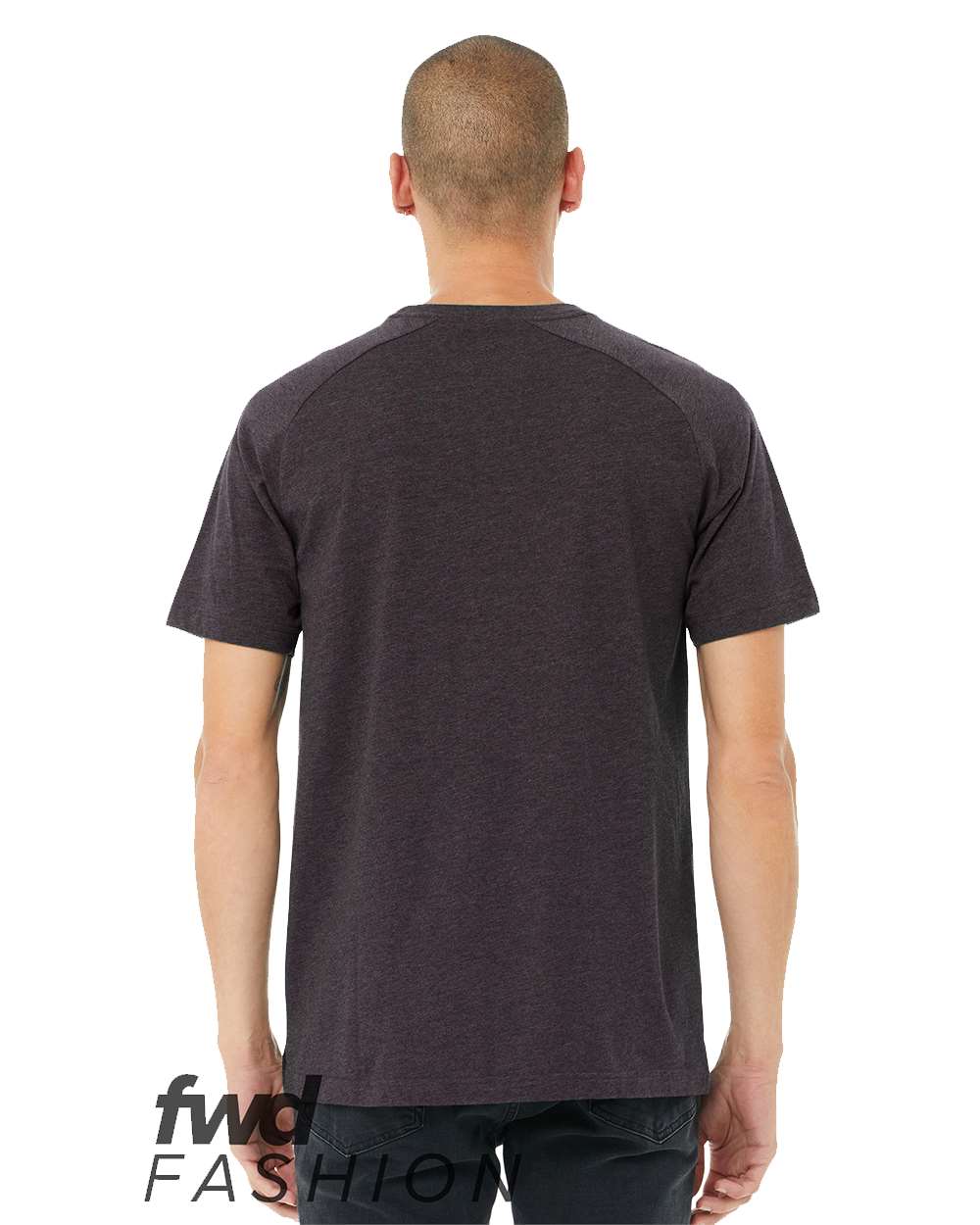 Bella + Canvas 3201 Heather Dark Gray