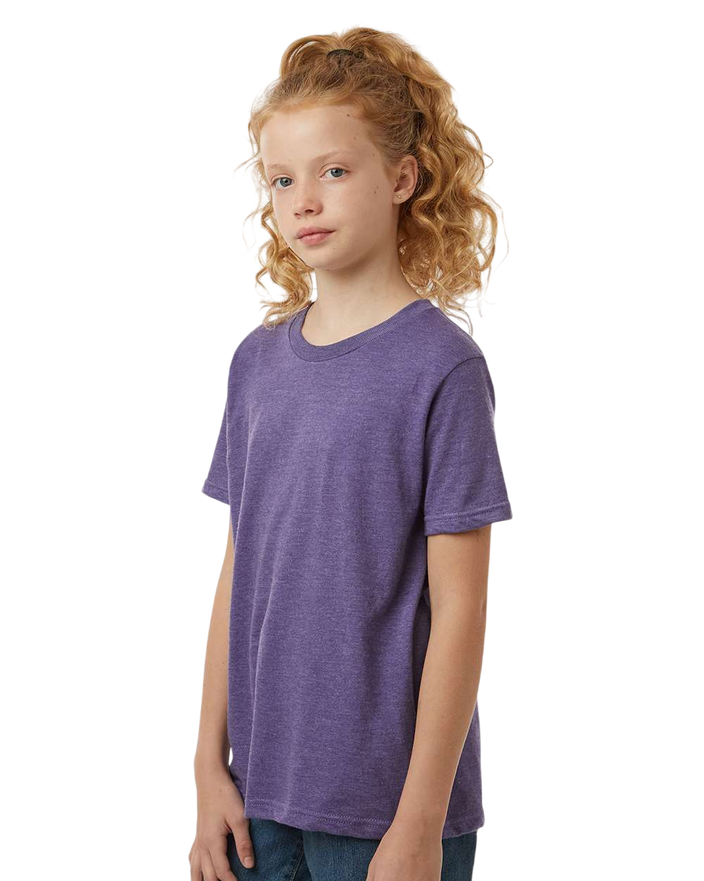 Tultex 0235TC Heather Purple