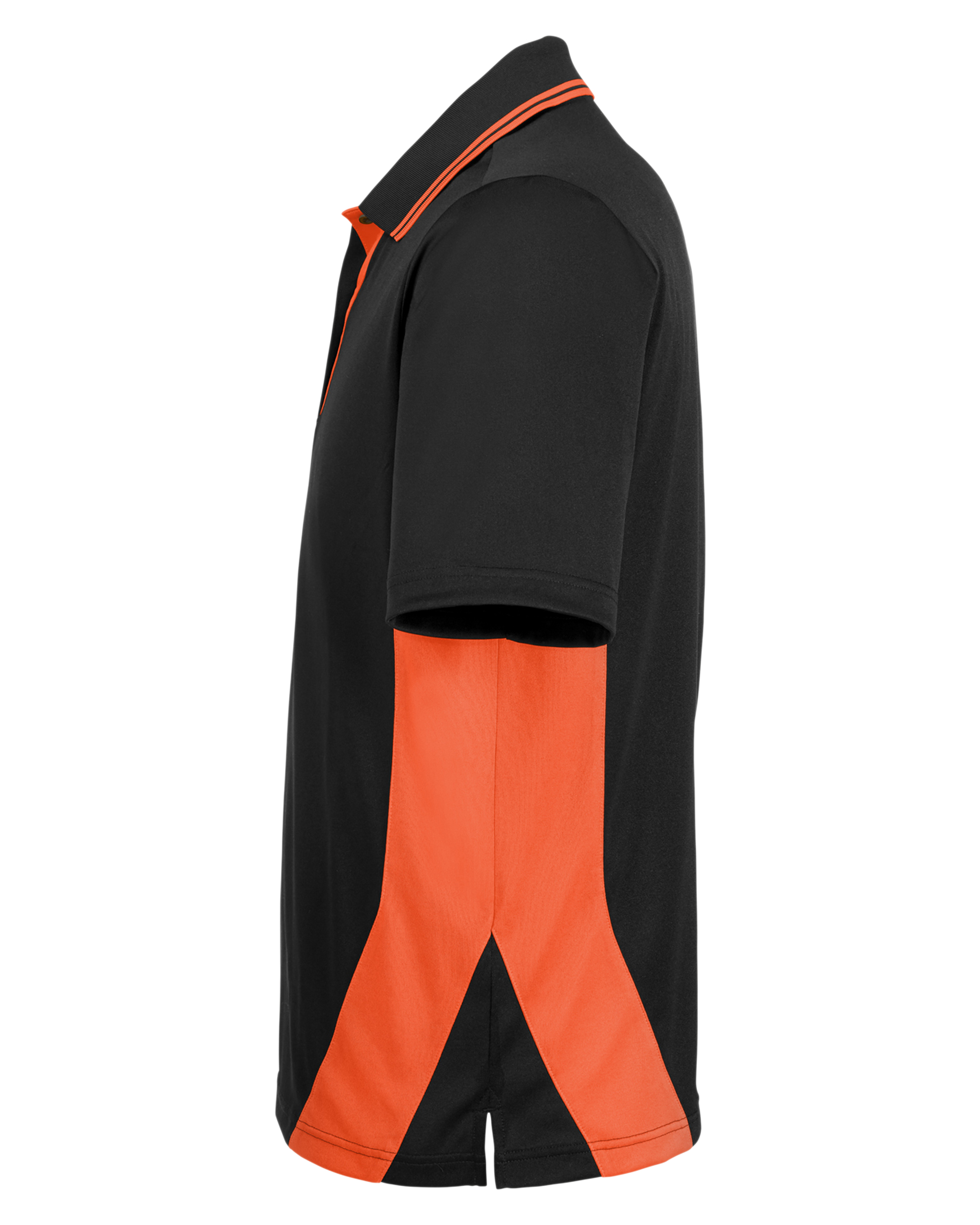 Harriton M386 Black / Team Orange