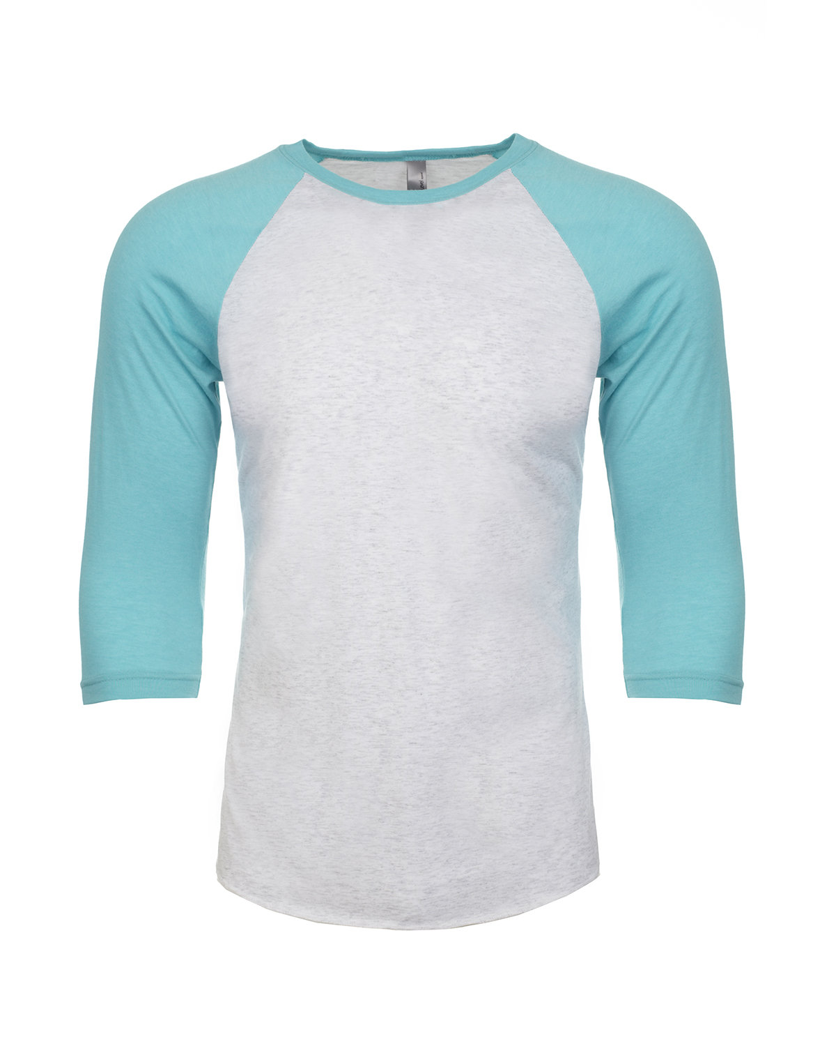 Next Level 6051 Teal Blue / Heather White