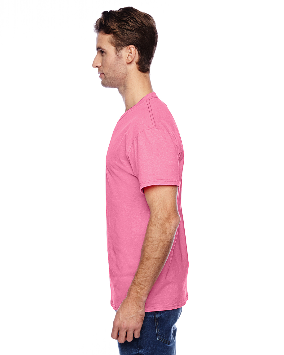 Hanes P4200 Neon Pink Heather