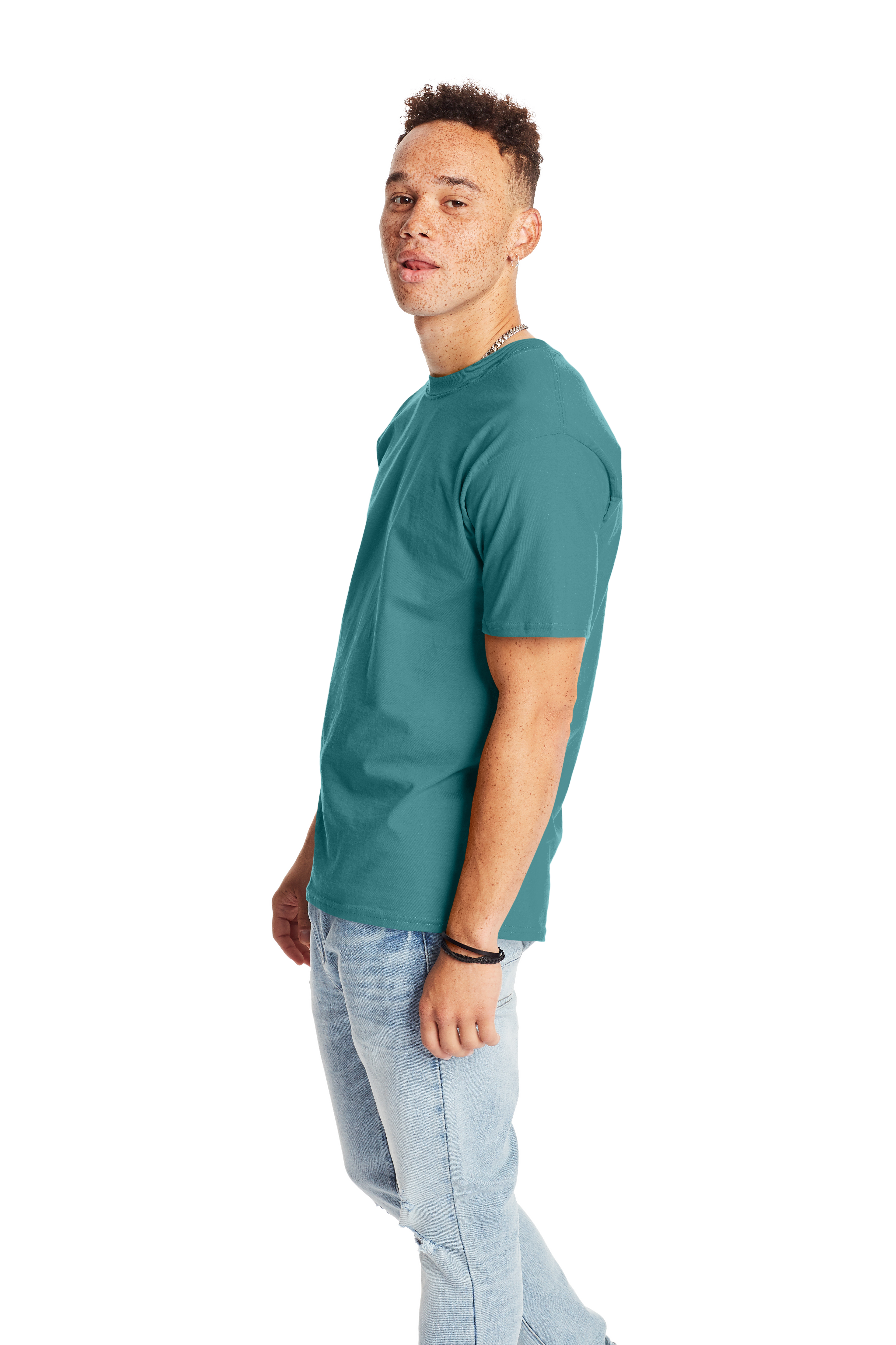 Hanes 5180 Green Clay