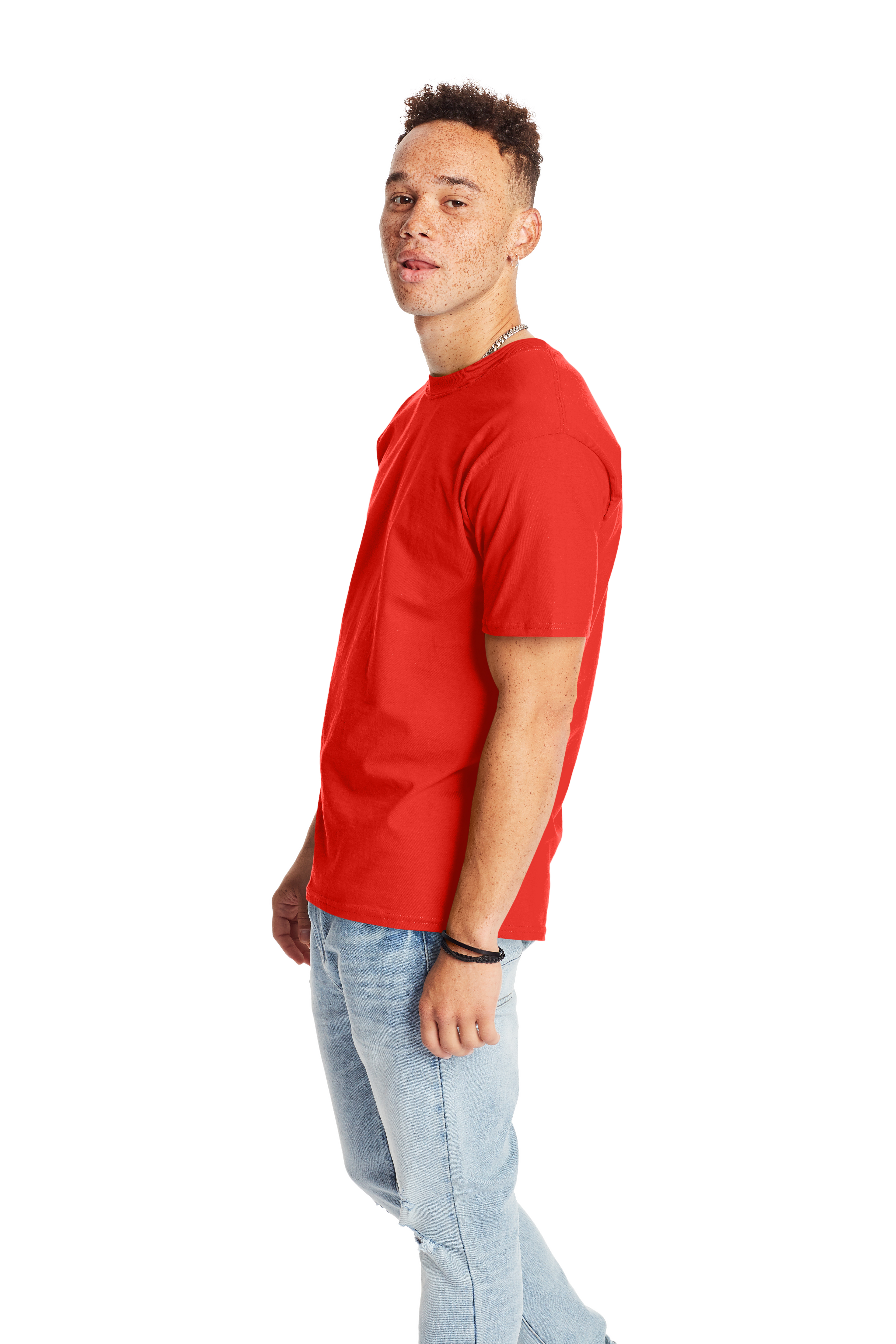 Hanes 5180 Poppy Red
