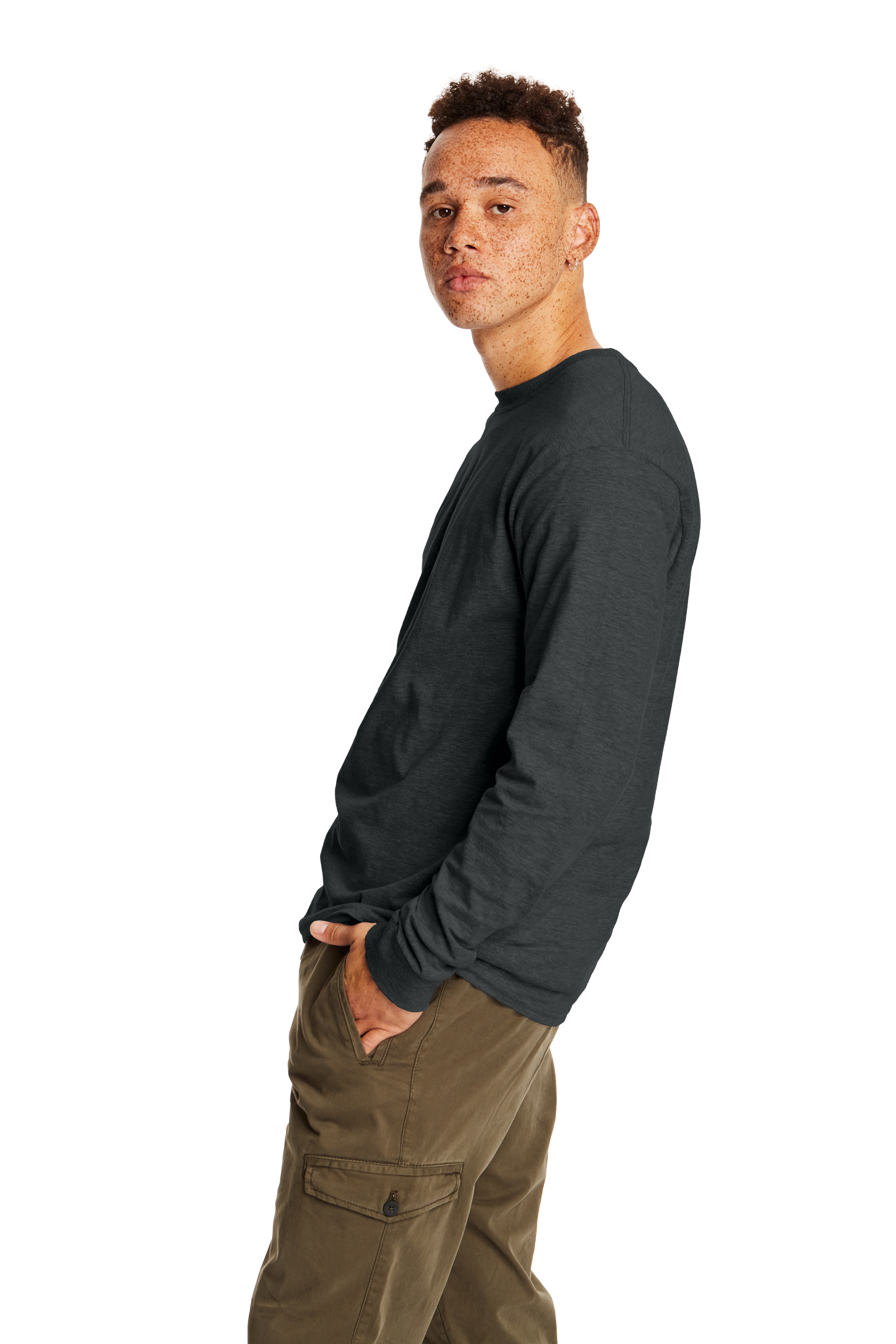 Hanes 5186 Charcoal Heather