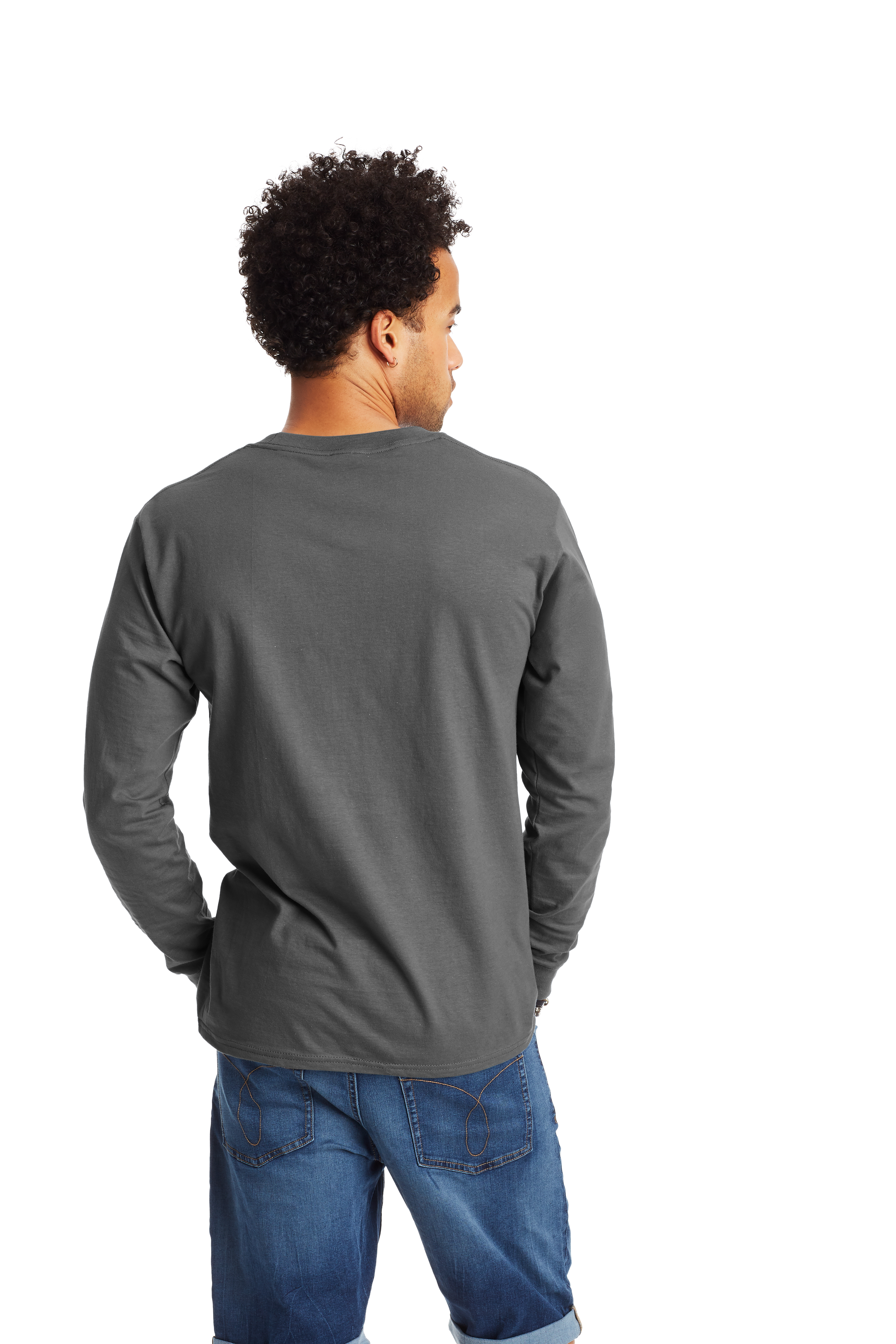 Hanes 5186 Smoke Gray