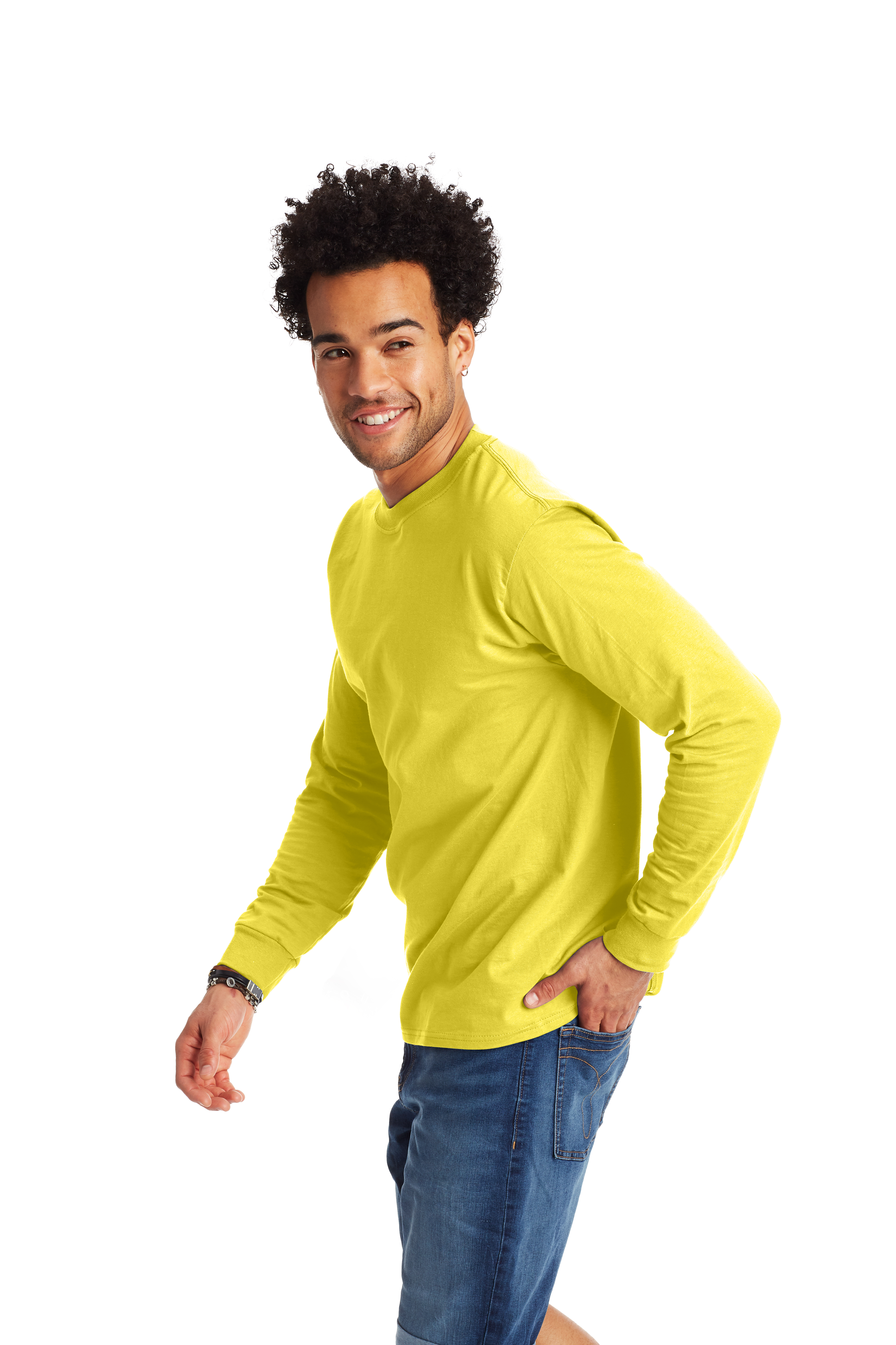 Hanes 5186 Yellow