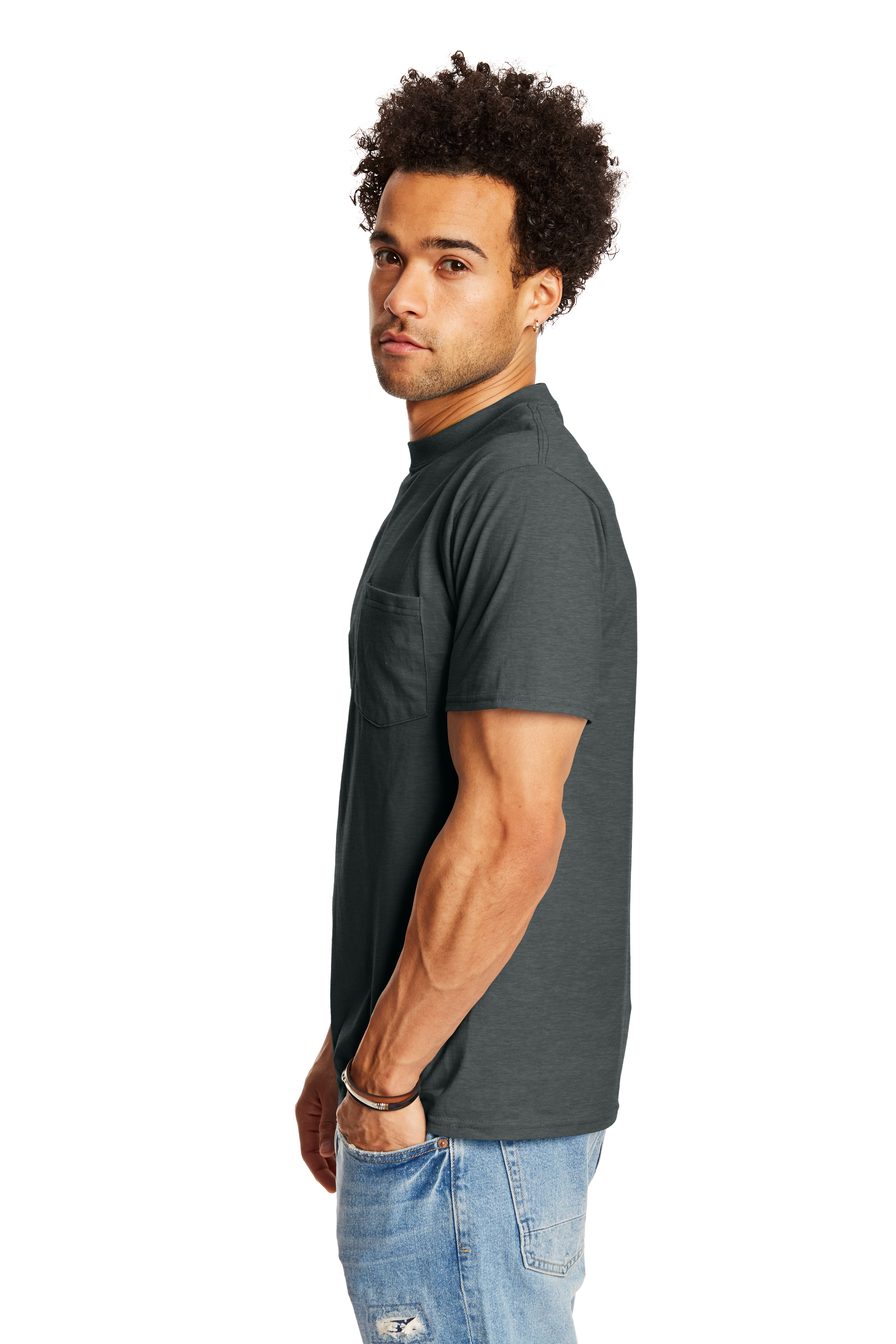Hanes 5190P Charcoal Heather
