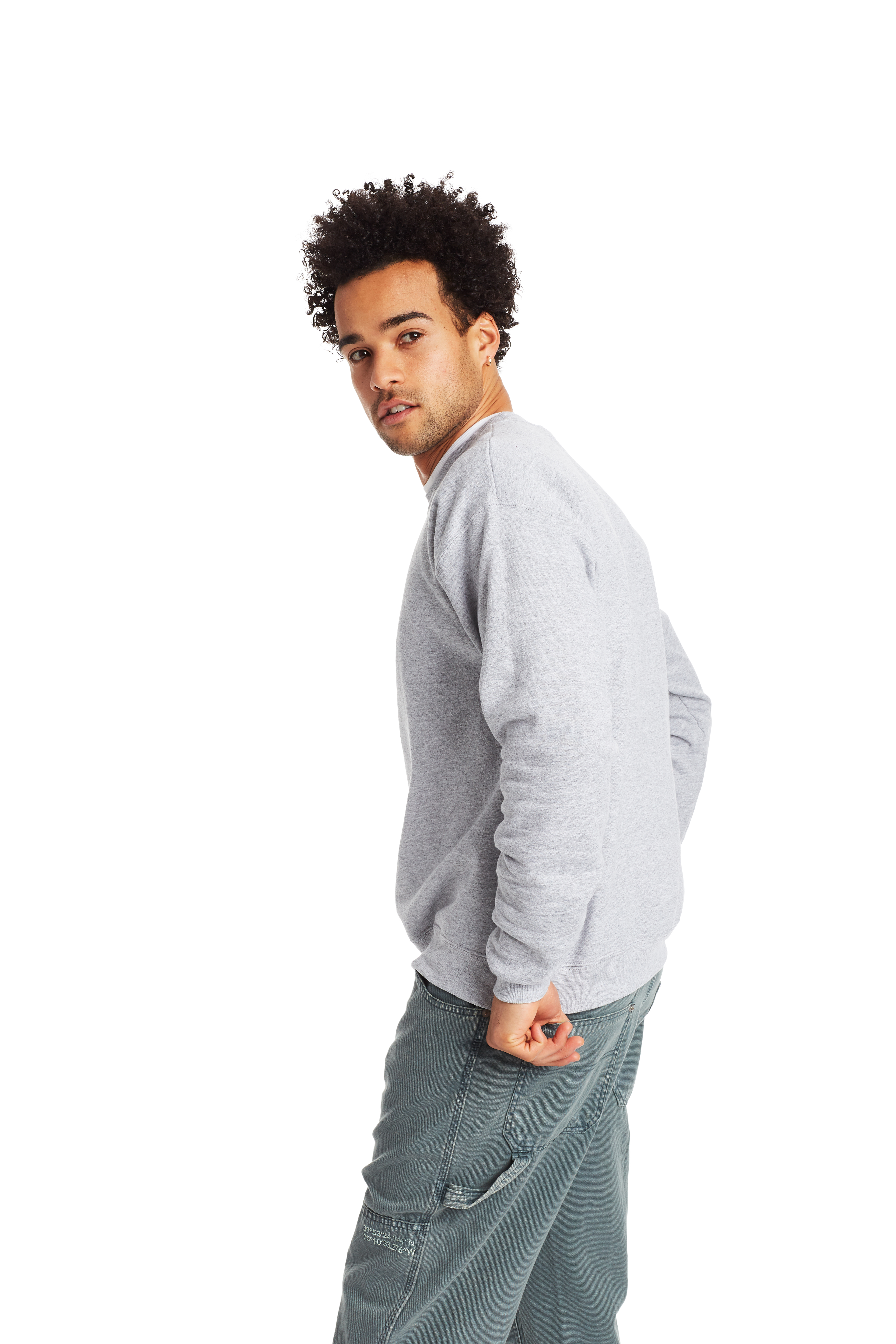 Hanes P1607 Light Steel