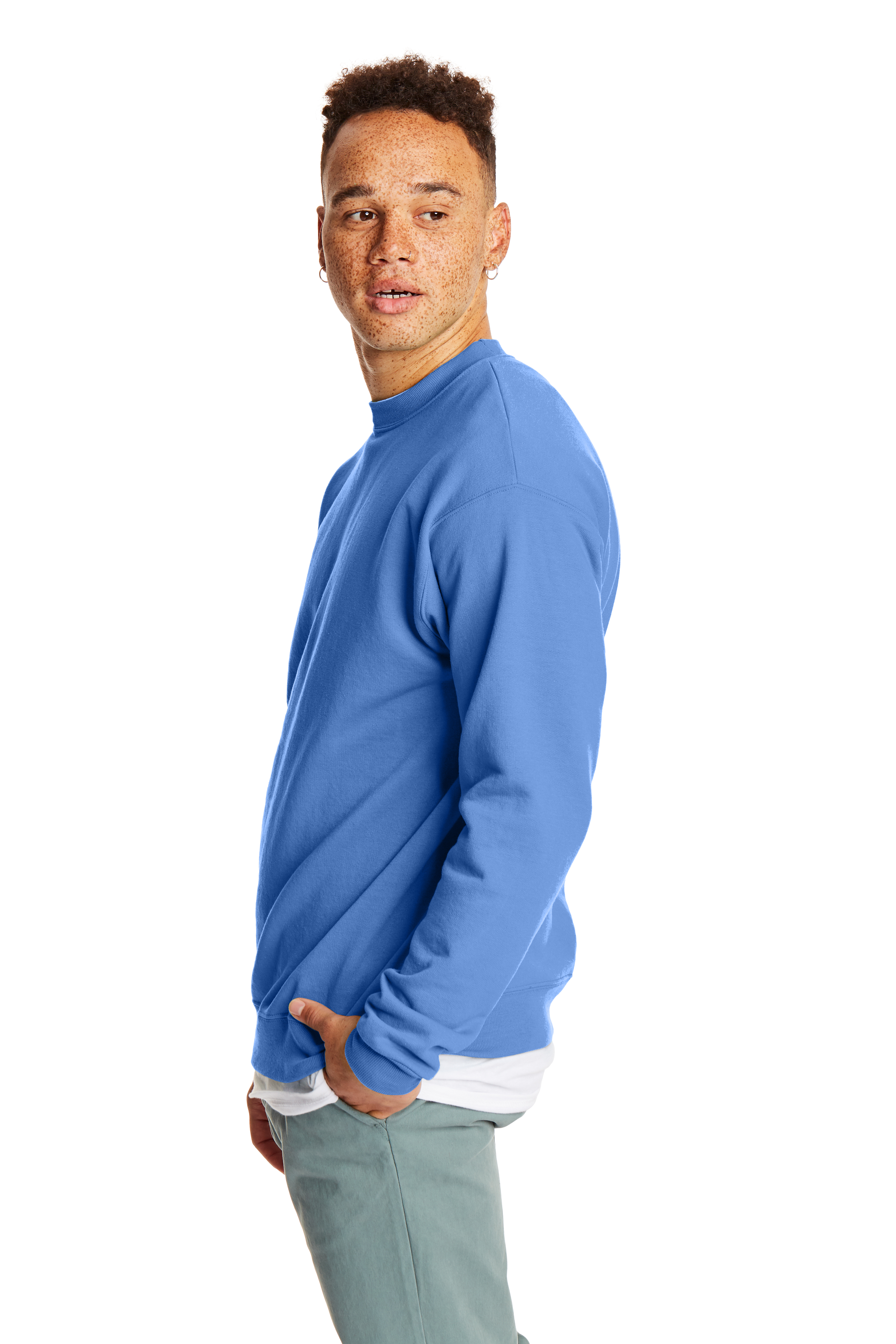 Hanes P1607 Carolina Blue