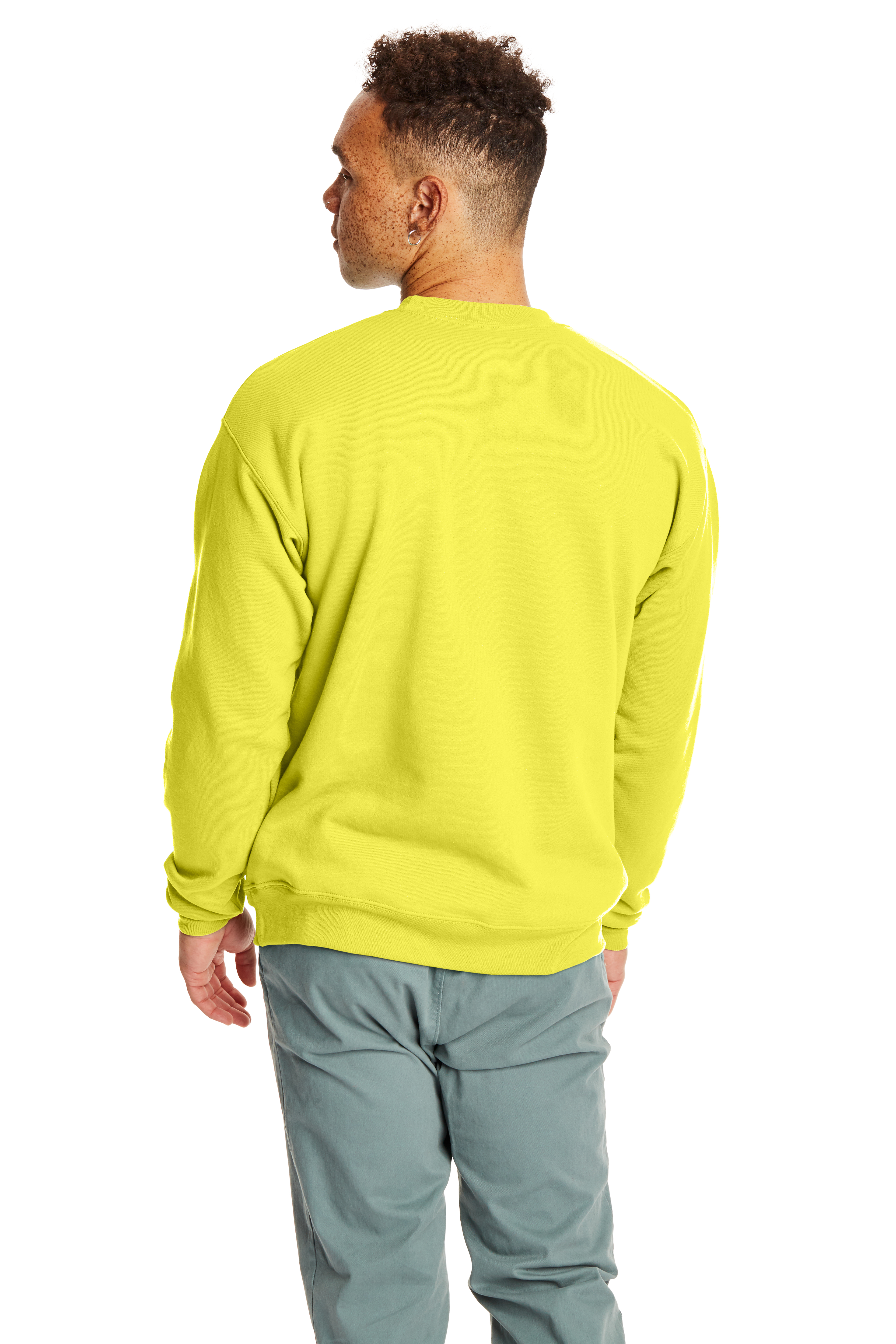 Hanes P1607 Safety Green