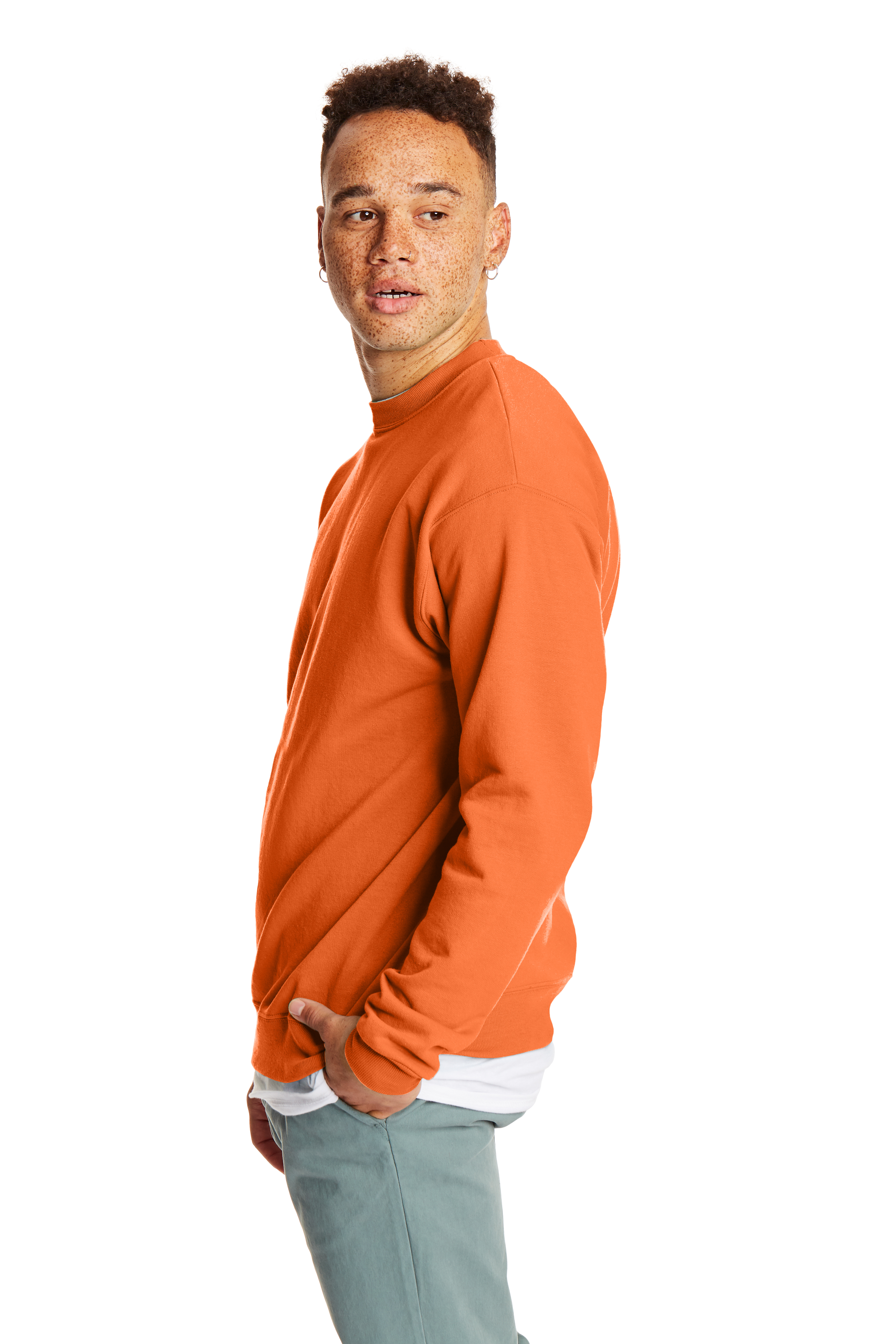 Hanes P1607 Safety Orange