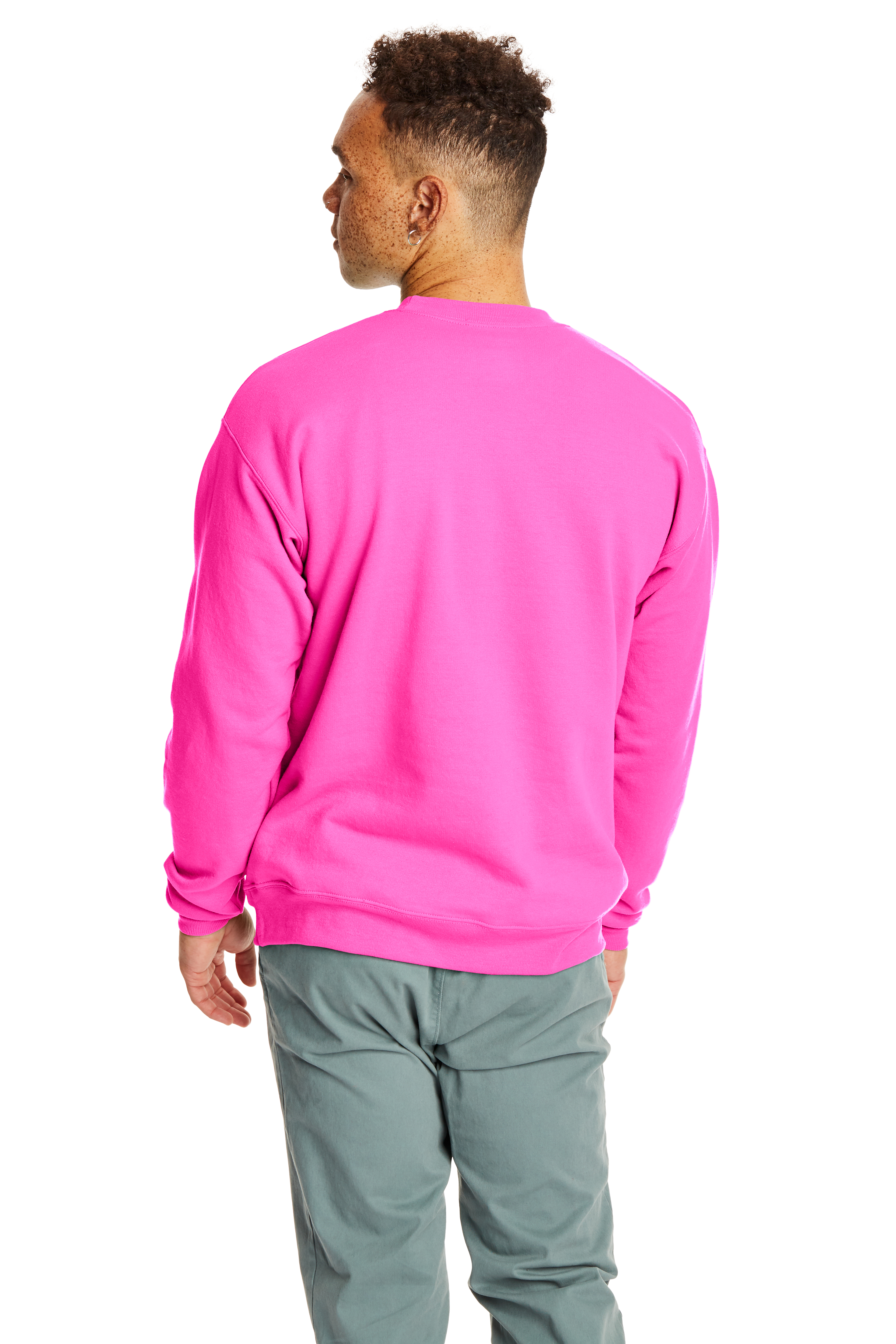 Hanes P1607 Safety Pink