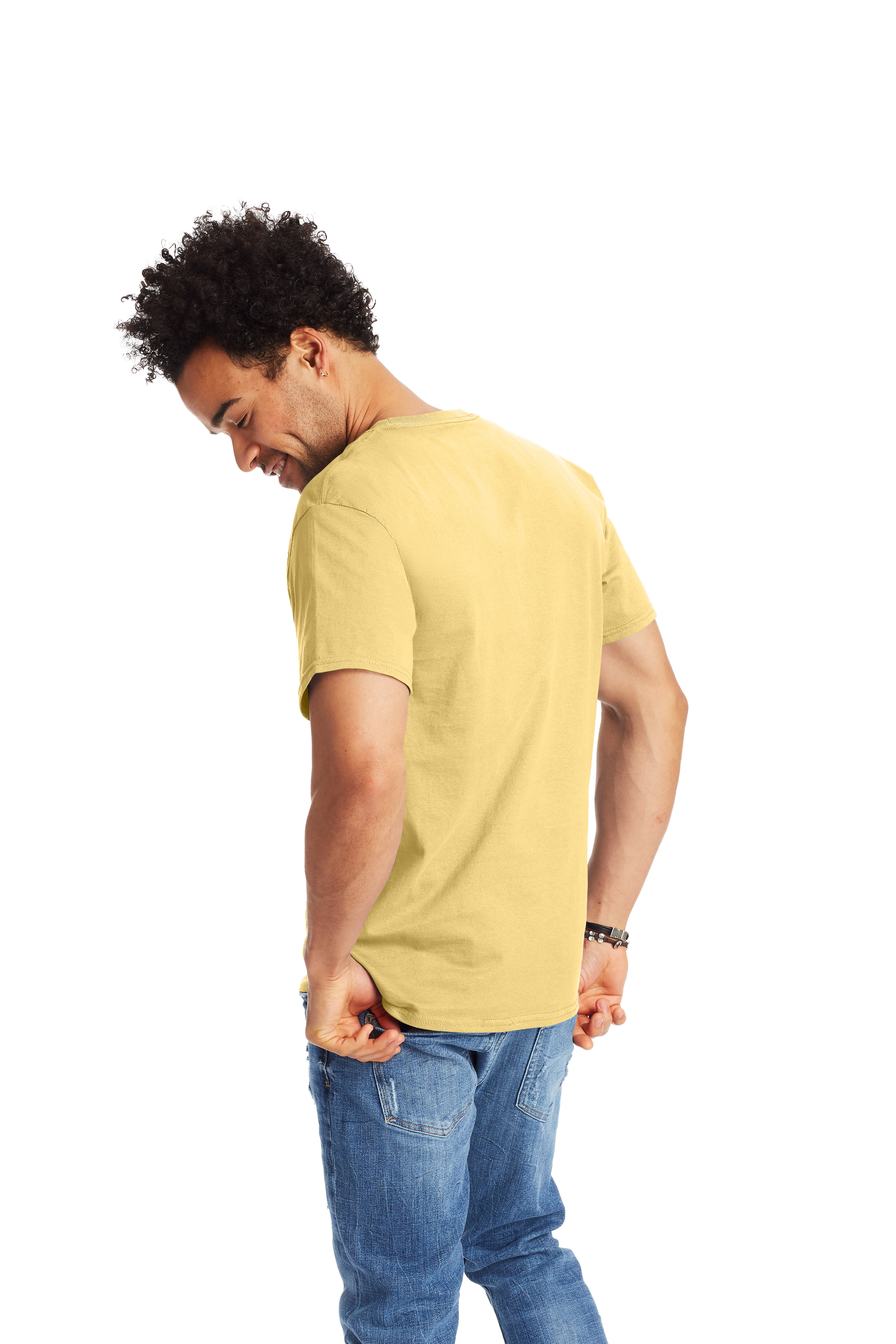 Hanes 5250T Daffodil Yellow
