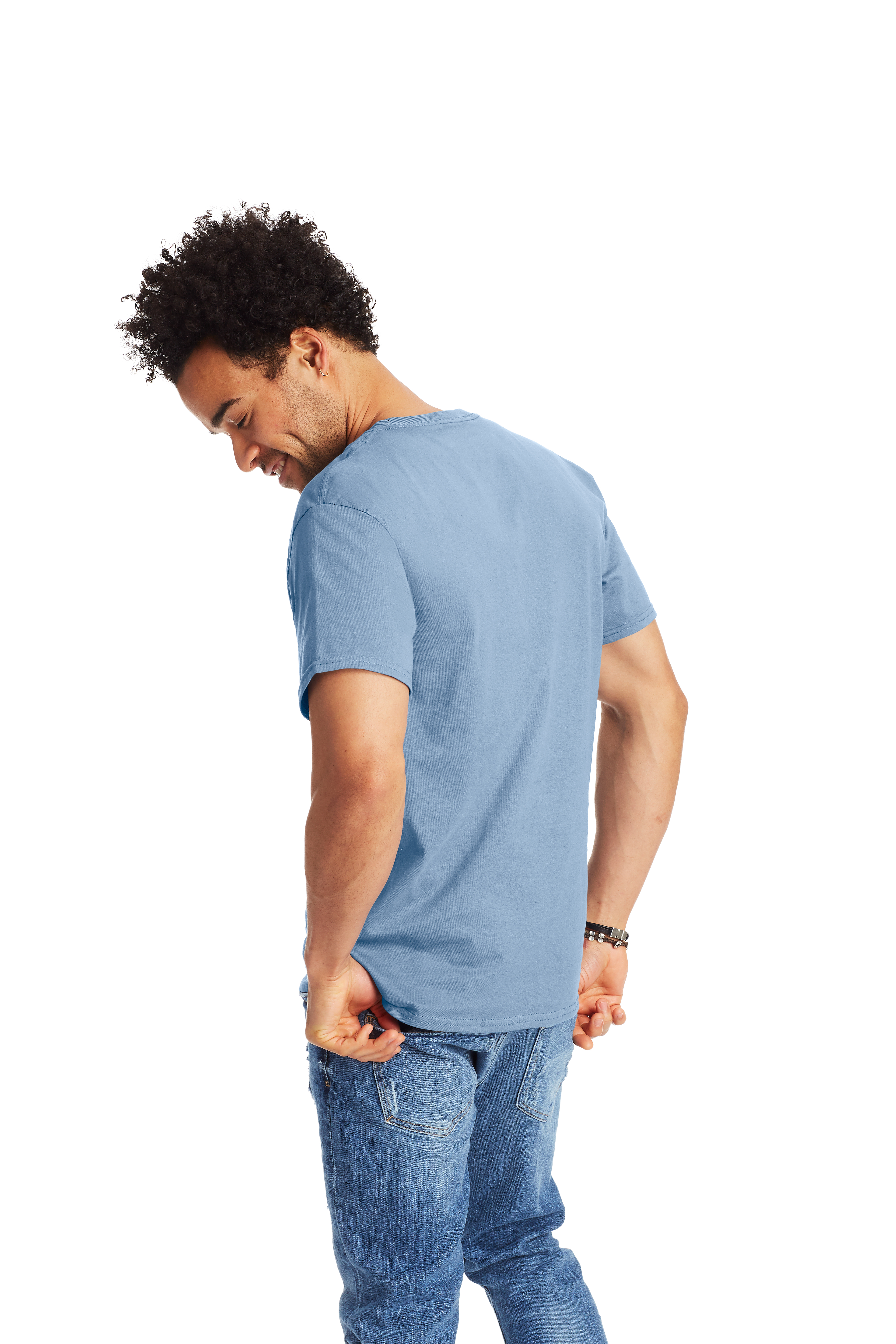 Hanes 5250T Light Blue