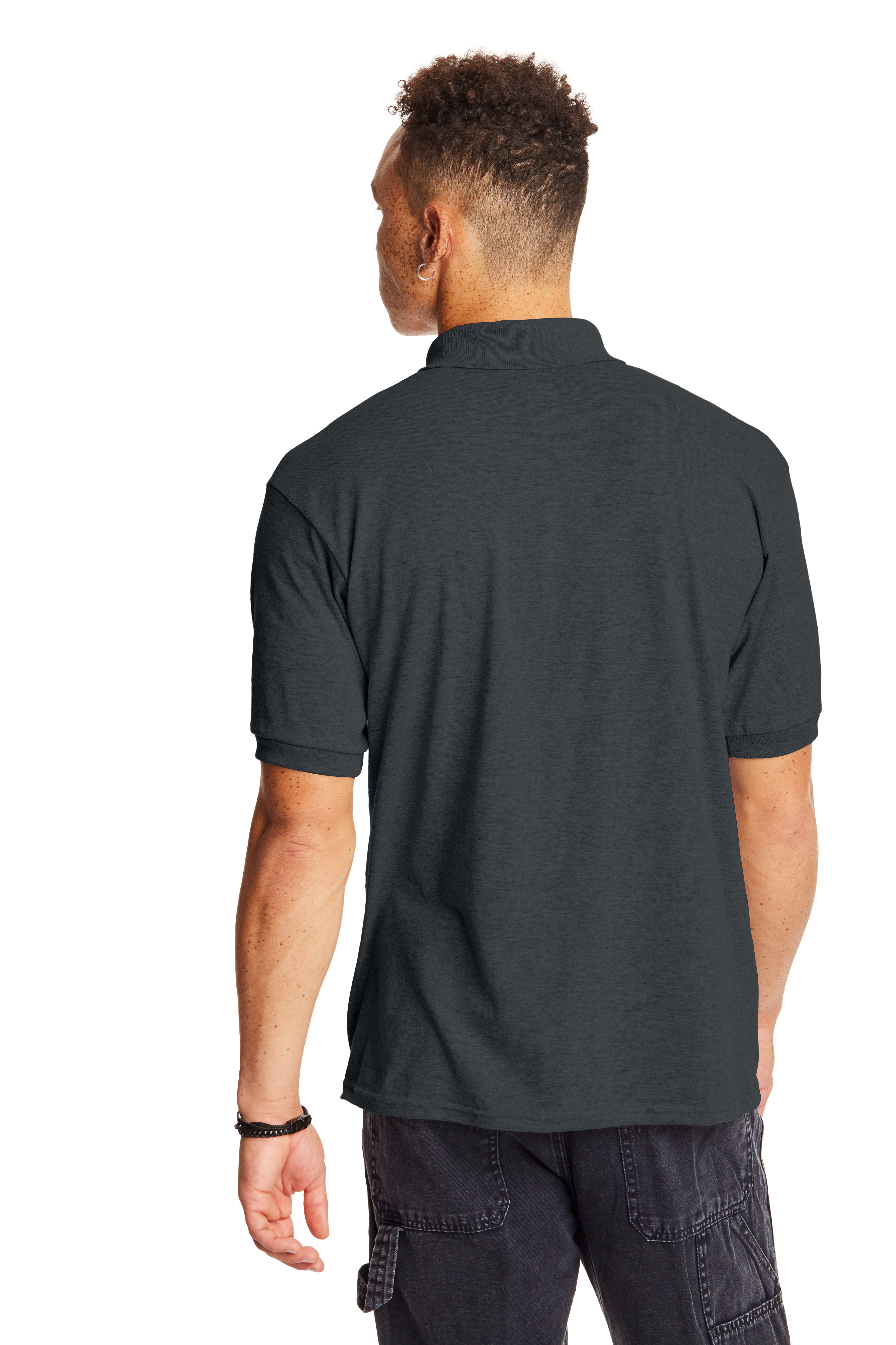 Hanes 054 Charcoal Heather