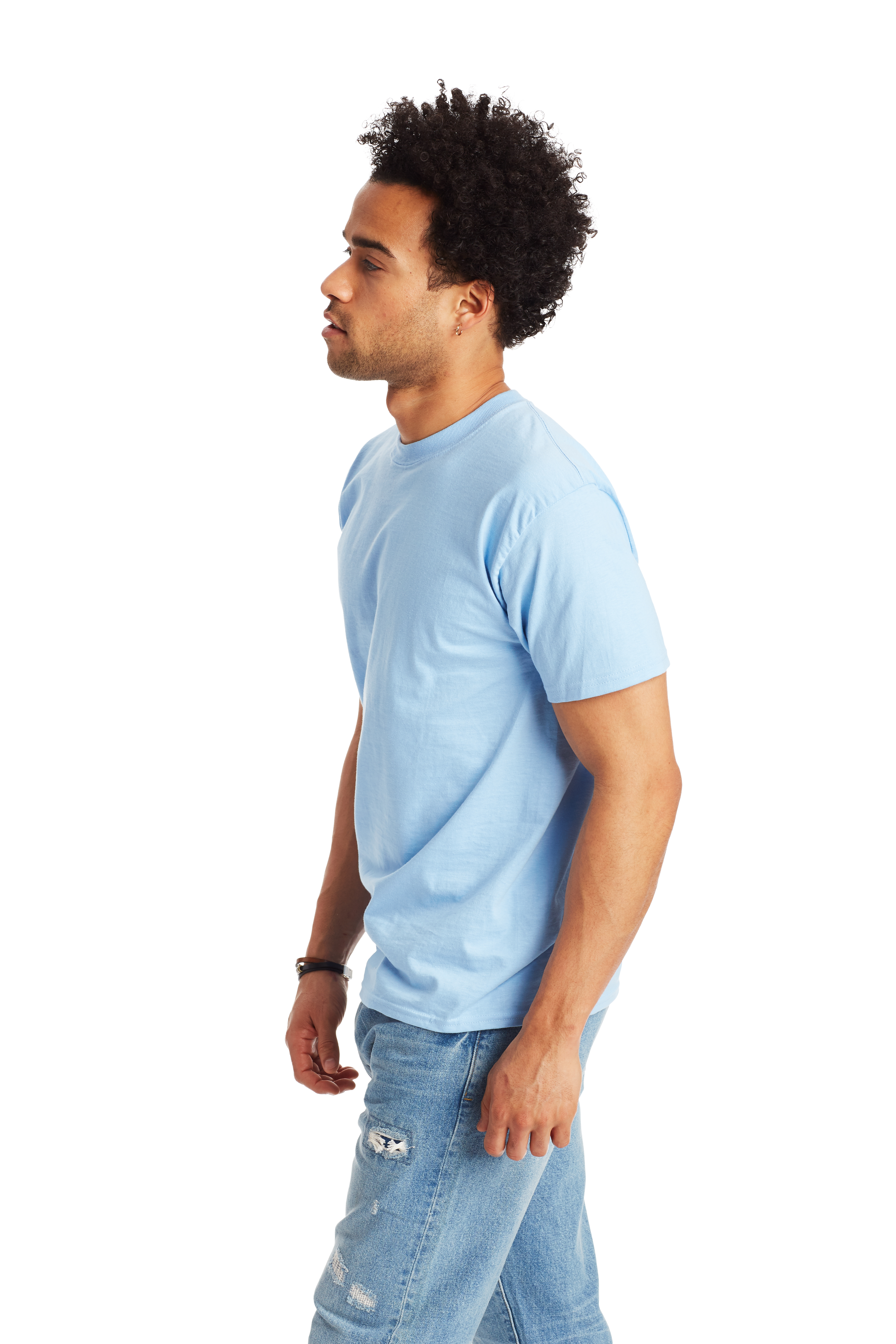 Hanes 5180 Light Blue