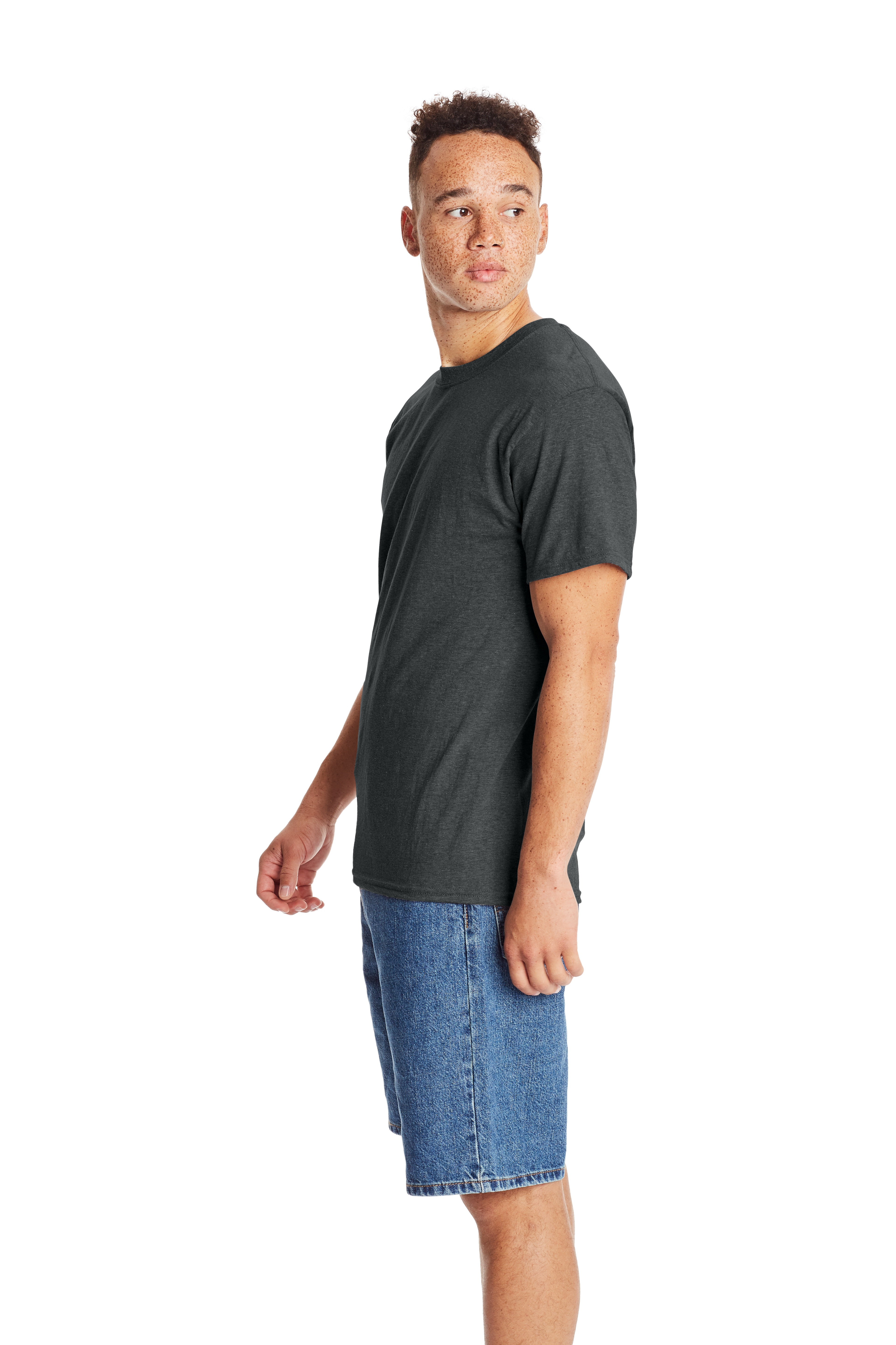 Hanes 5180 Charcoal Heather