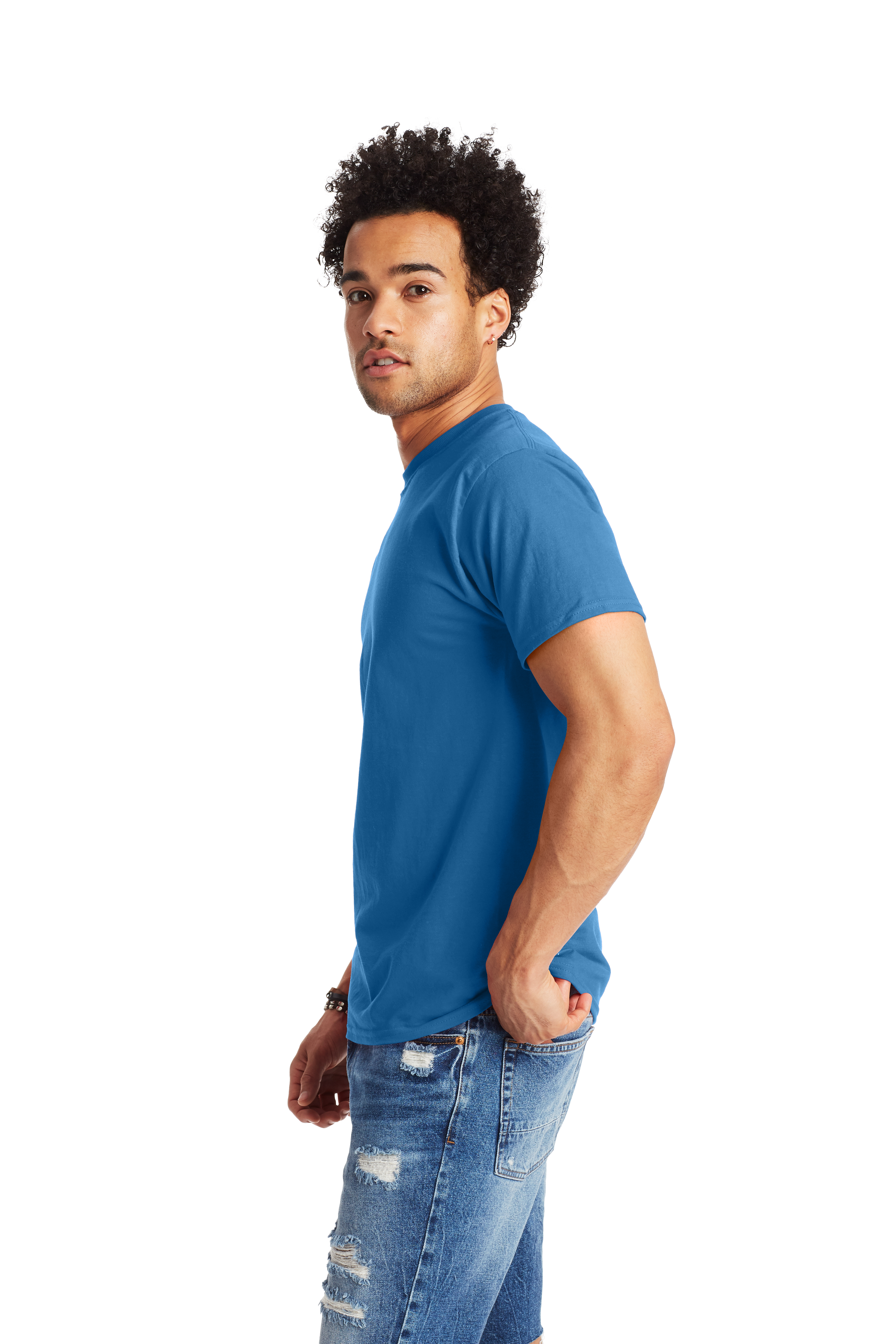 Hanes 5180 Denim Blue