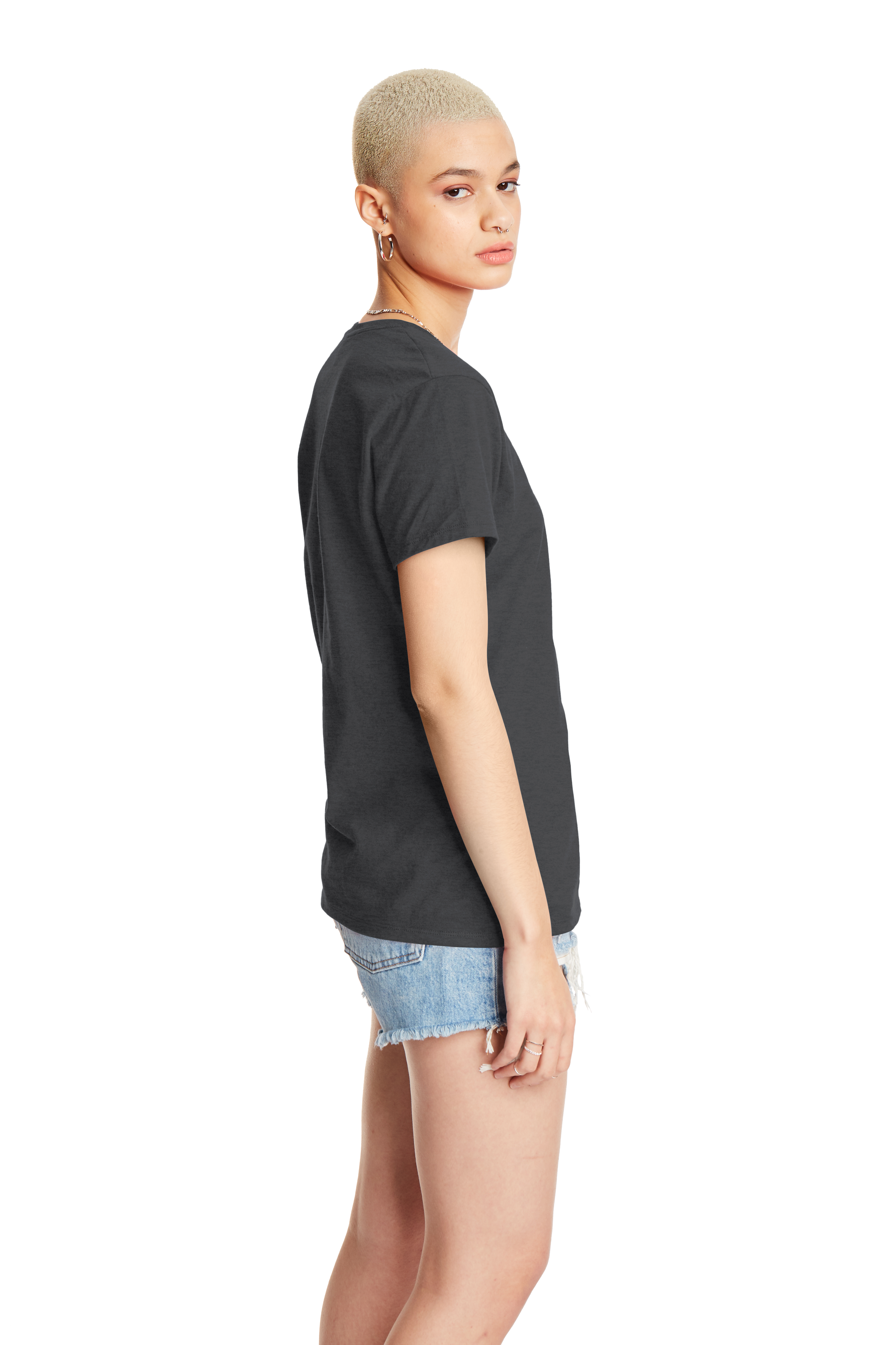 Hanes SL04 Charcoal Heather