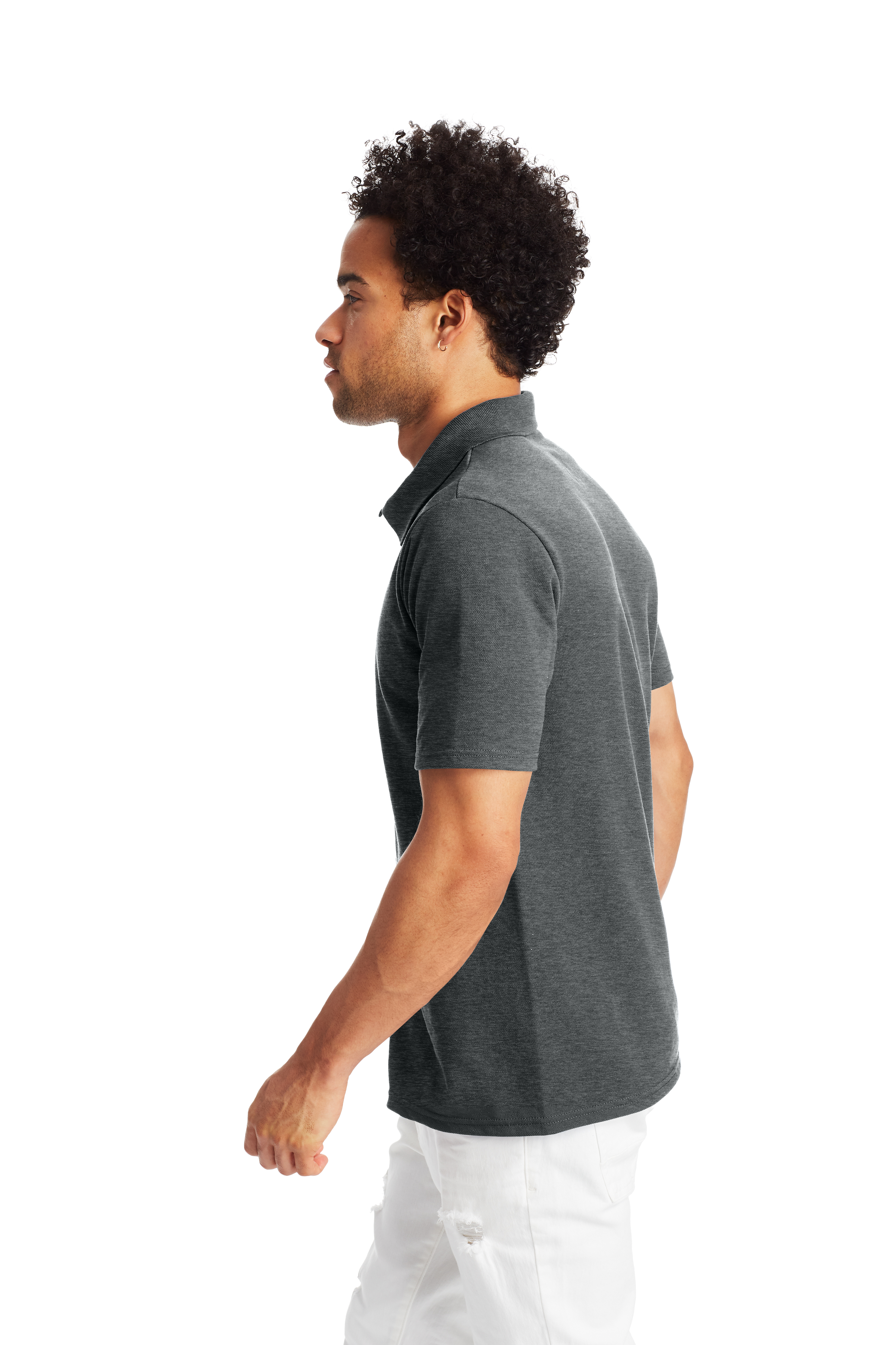 Hanes 055P Charcoal Heather