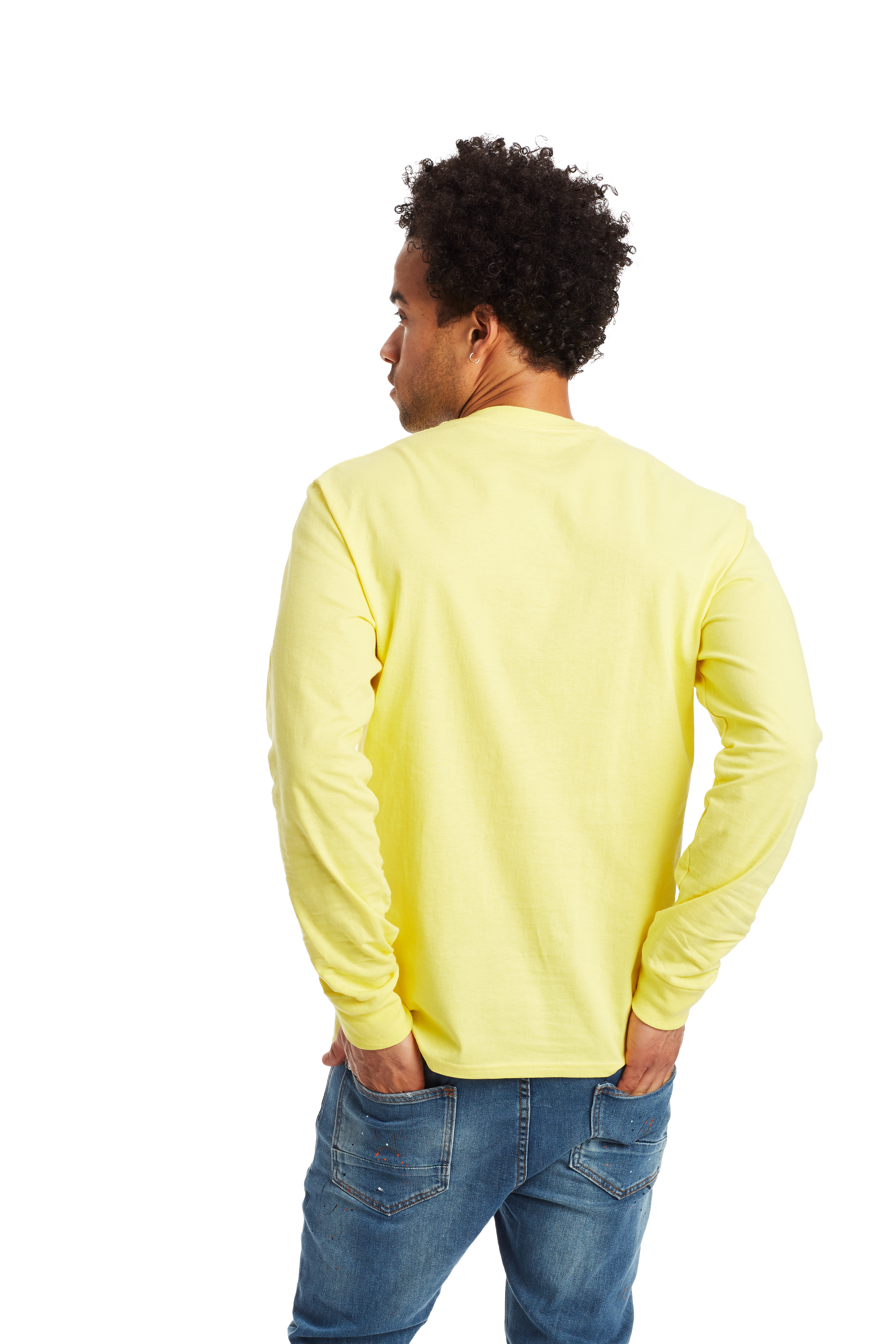 Hanes 5586 Yellow
