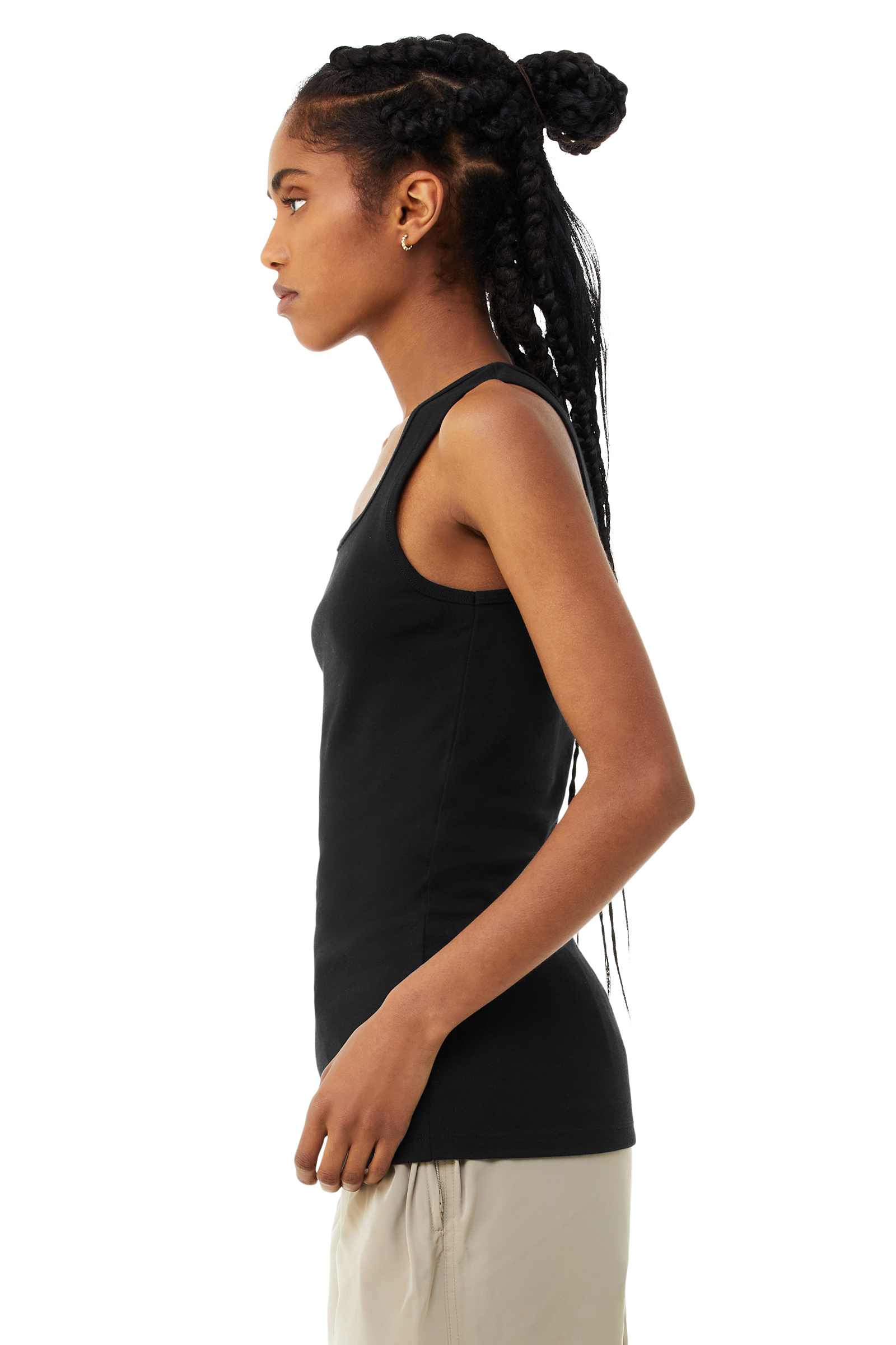 Bella + Canvas 1081 Solid Black Blend