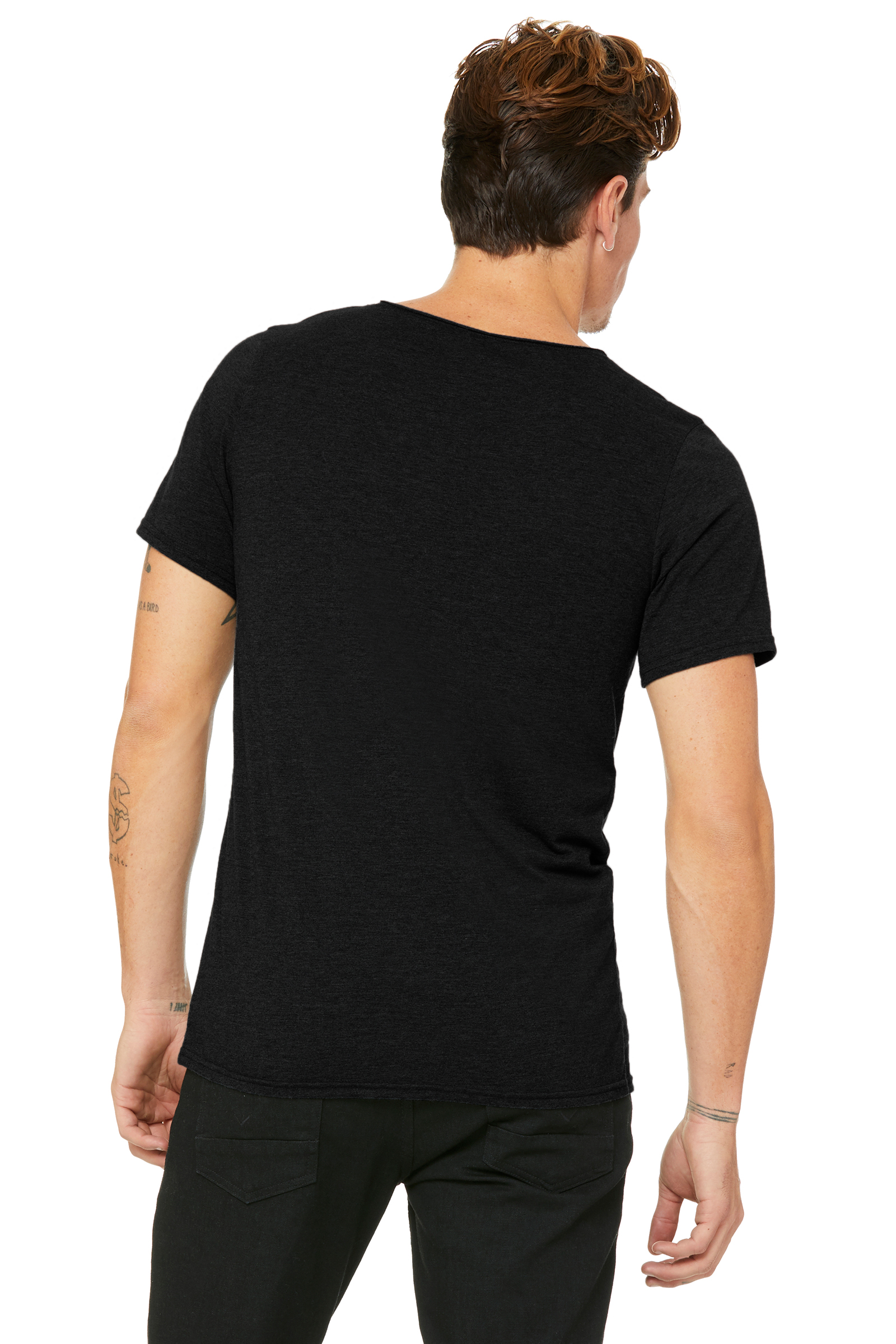 Bella + Canvas B3014 Heather Dark Gray