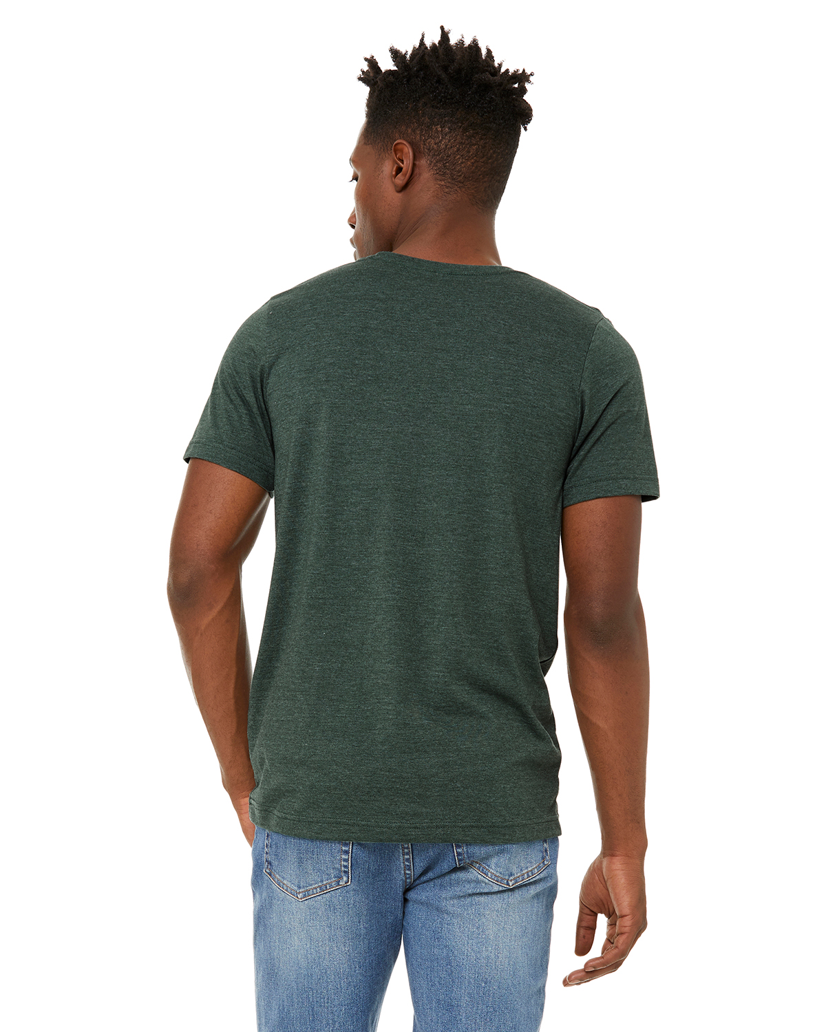 Bella + Canvas 3301C Heather Forest