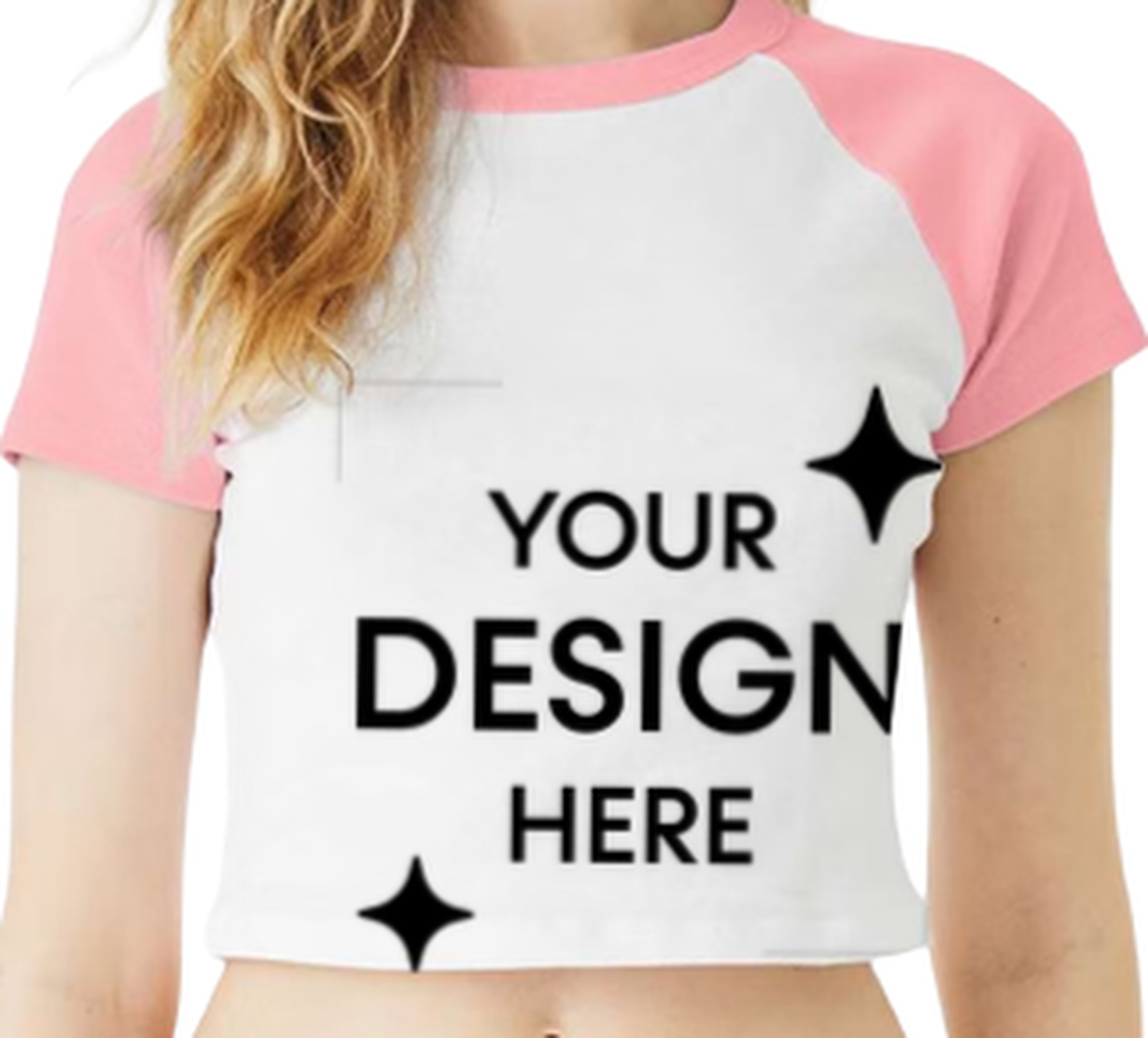 Women's Micro Ribbed Raglan Baby Tee