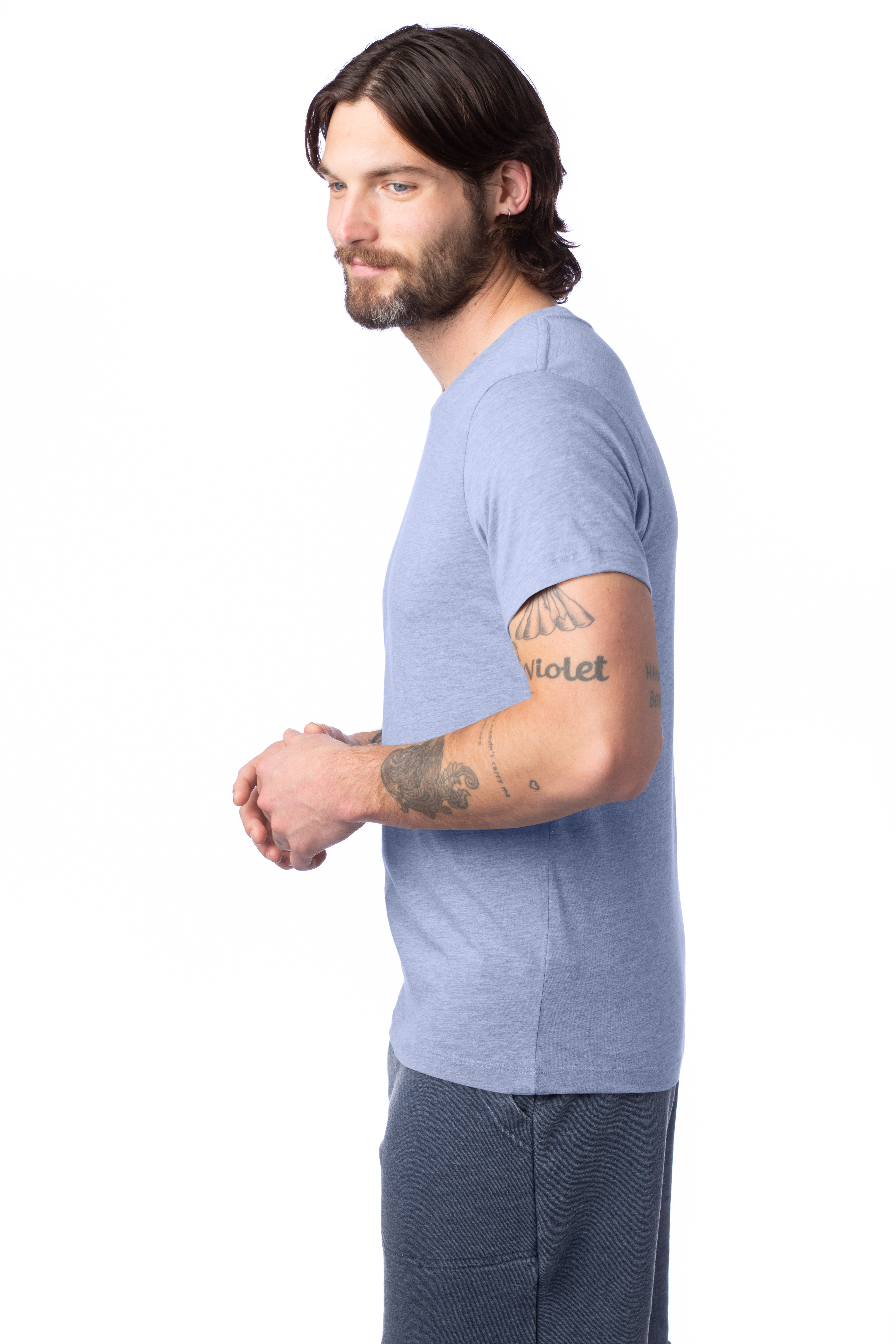 Alternative 1070CV Heather Stonewash Blue