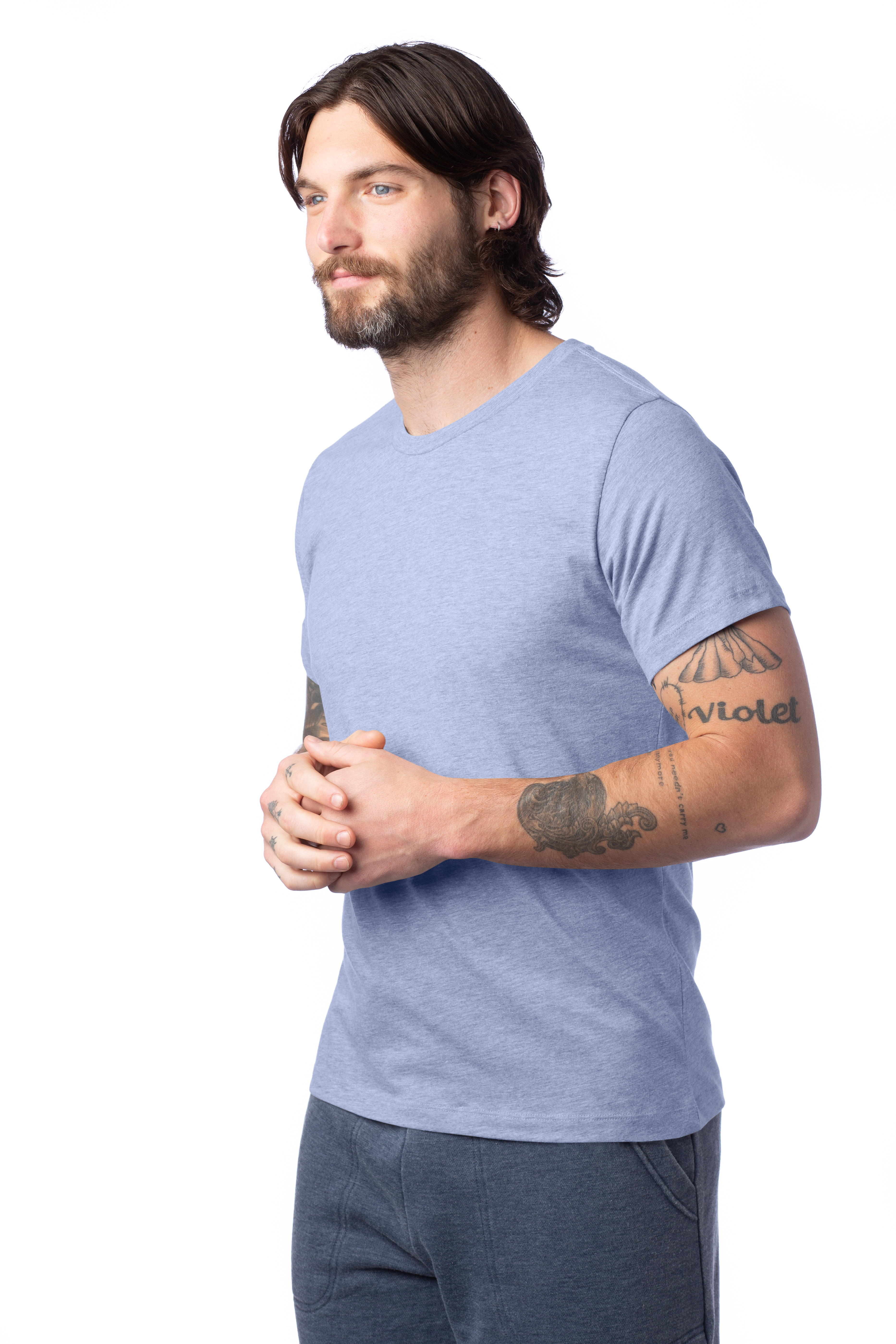 Alternative 1070CV Heather Stonewash Blue